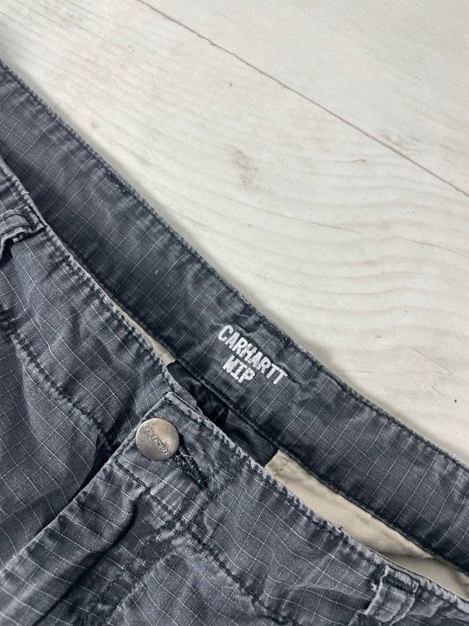 Carhartt Vintage Carhartt Wip Cargo Pants Work Distrissed Faded Size US 33 - 5 Thumbnail