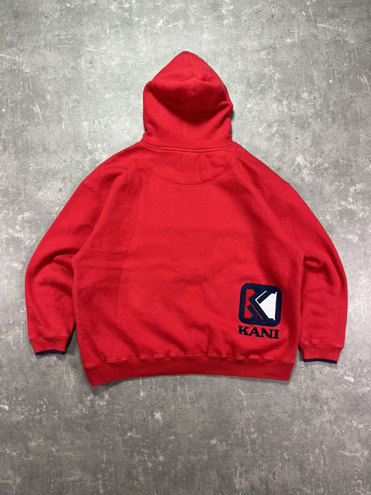 Karl Kani Karl Kani Jeans Big Logo Baggy Boxy Rare Hoodie XL XXL Size US XL / EU 56 / 4 - 2 Thumbnail