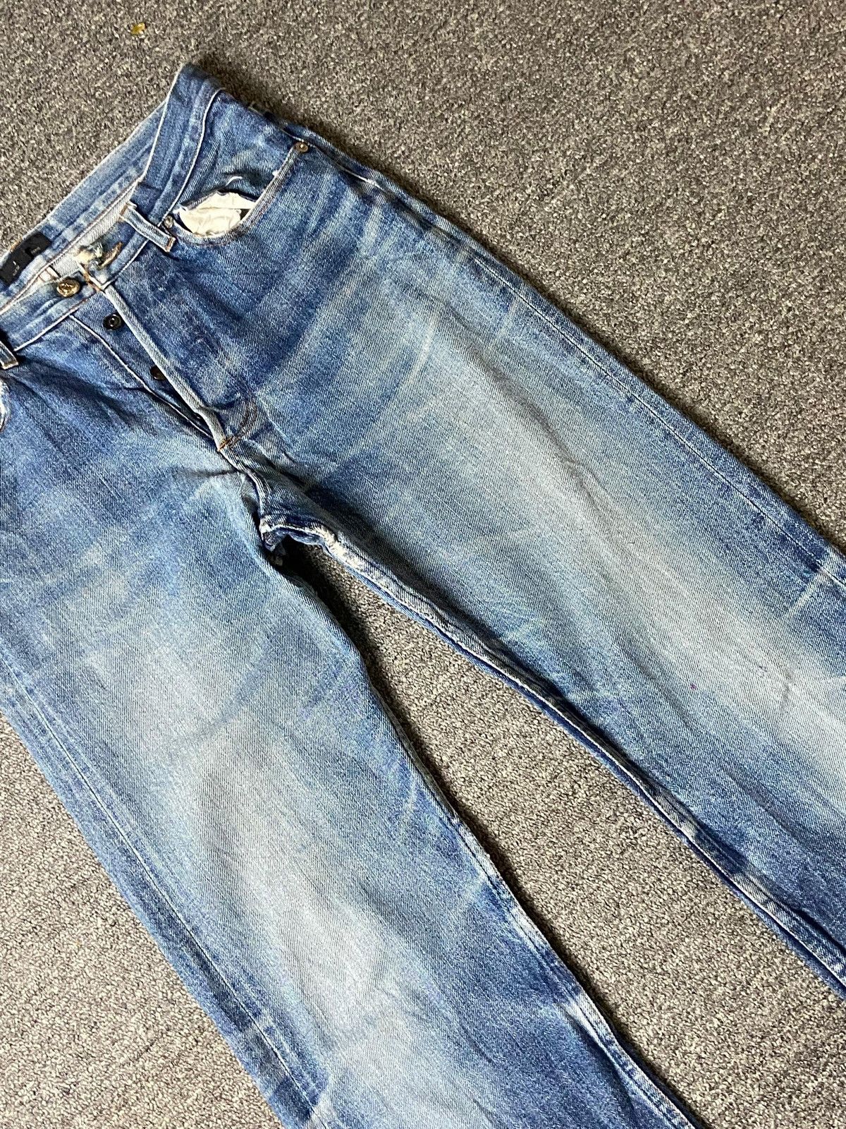 A.P.C. × Japanese Brand × Vintage A.P.C Brand Regular Fit Distressed Denim Jeans (123) Size US 29 - 10 Thumbnail