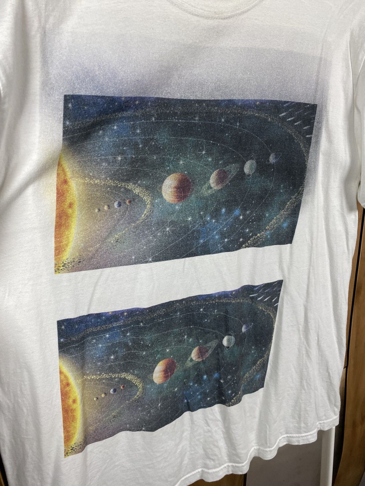 Russell Athletic 🚀Vintage T-Shirt Russell Athletic Cosmo Log VTG Tee🚀 Size US L / EU 52-54 / 3 - 2 Thumbnail