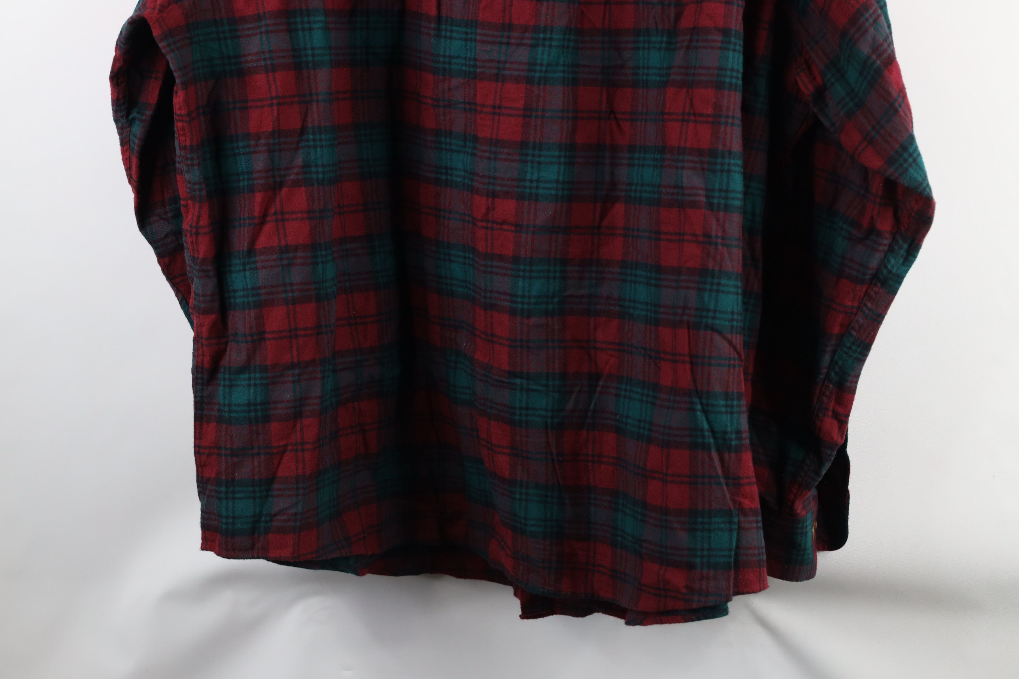 Brooks Brothers × Vintage Vintage 90s Brooks Brothers Fit Flannel Button Down Shirt Size US XXL / EU 58 / 5 - 11 Thumbnail
