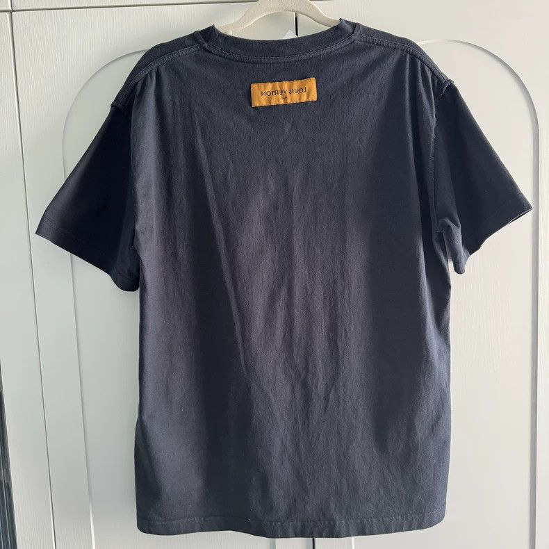 Louis Vuitton Louis Vuitton Solid Logo Short Sleeve Size US M / EU 48-50 / 2 - 2 Thumbnail