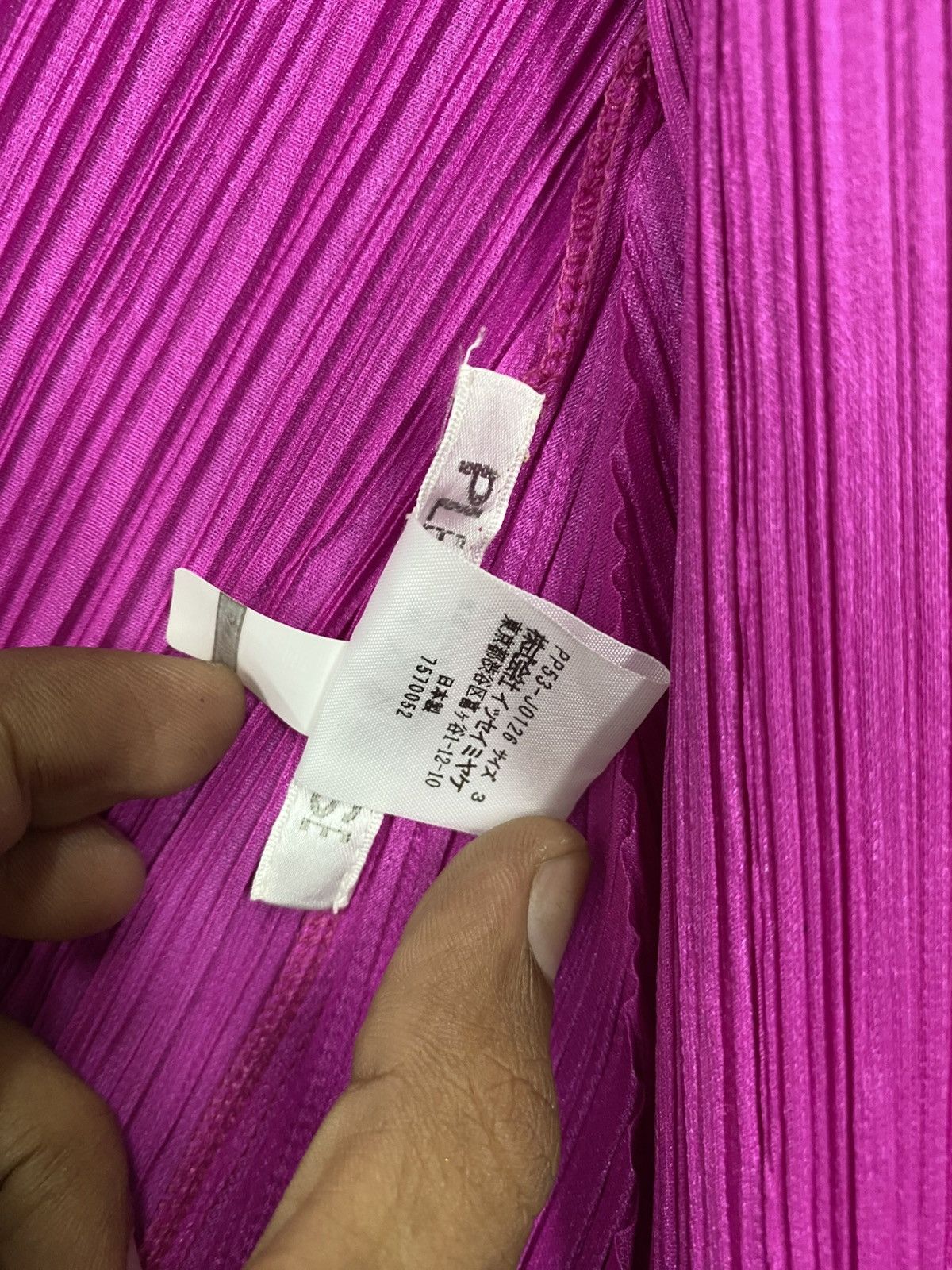 Pleats Please Issey Miyake PLEATS PLEASE ISSEY MIYAKE - Pleated Open Cardigan Size M / US 6-8 / IT 42-44 - 7 Thumbnail