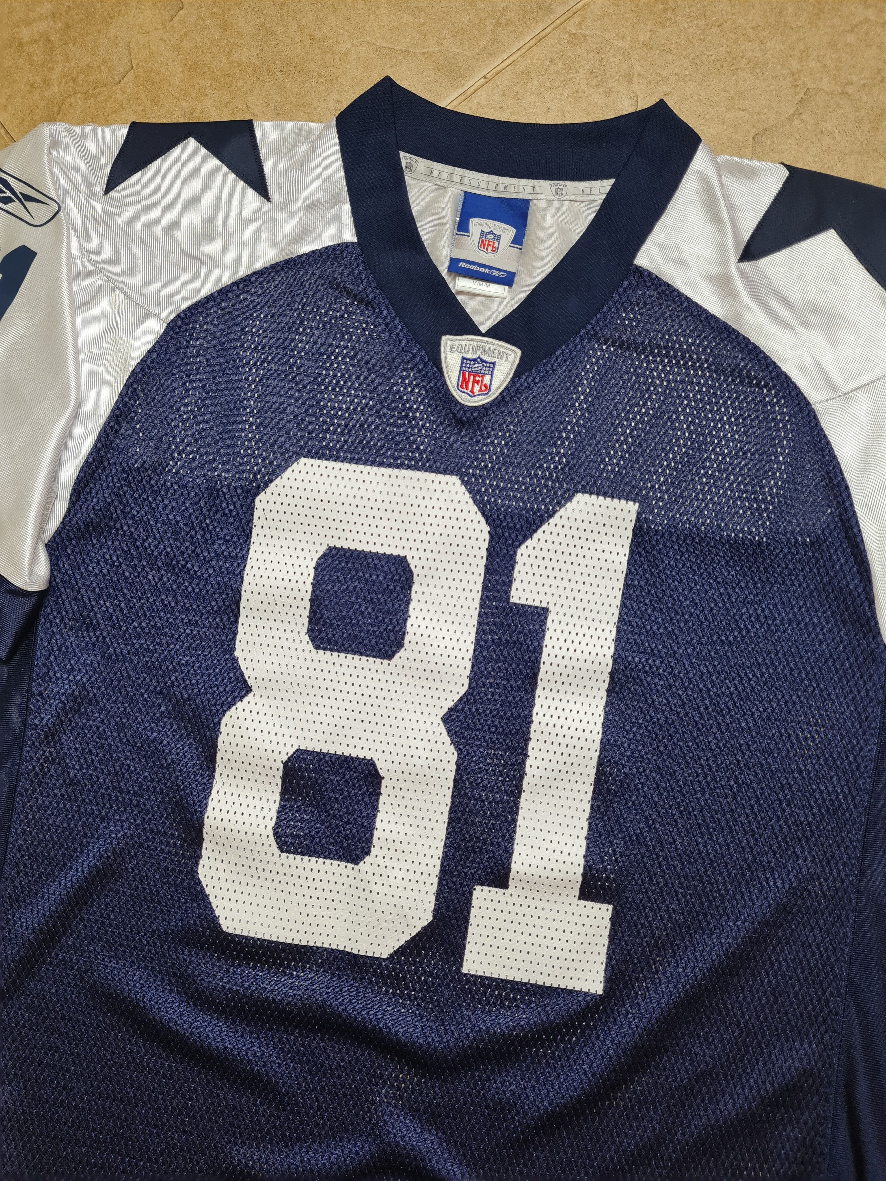 Reebok Terrel Owens Dallas Cowboys #81Reebok NFL On Field Apparel Size US M / EU 48-50 / 2 - 10 Thumbnail