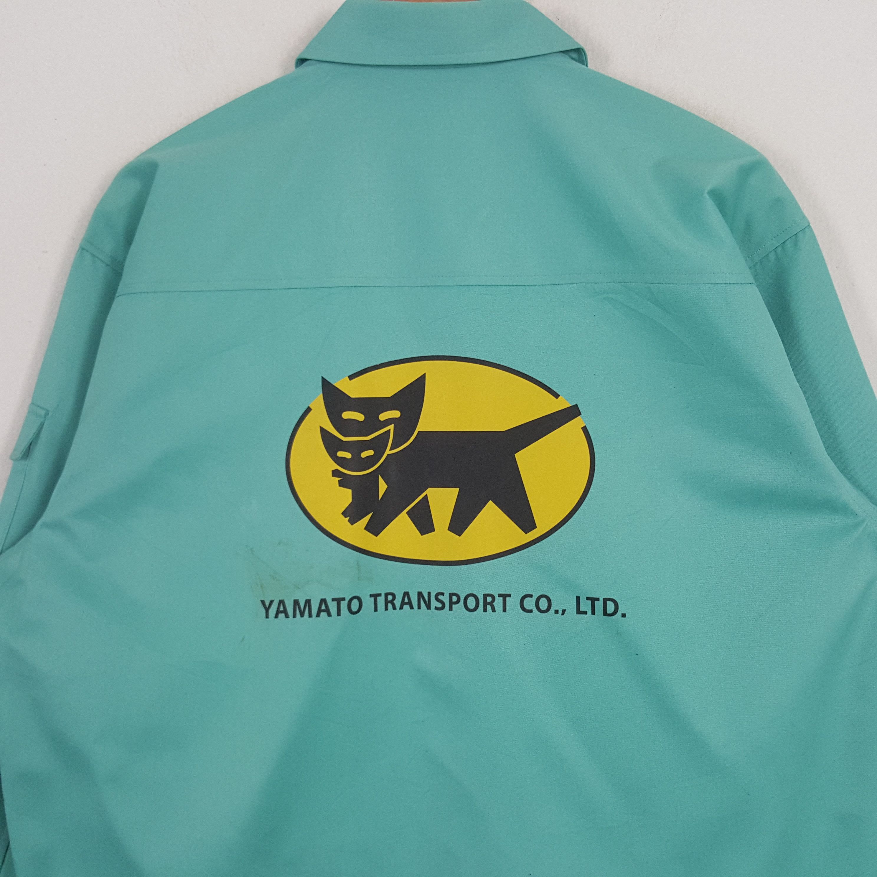 Japanese Brand × Vintage Vintage Yamato Transport Japanese Uniform Custom Jacket Size US L / EU 52-54 / 3 - 2 Thumbnail
