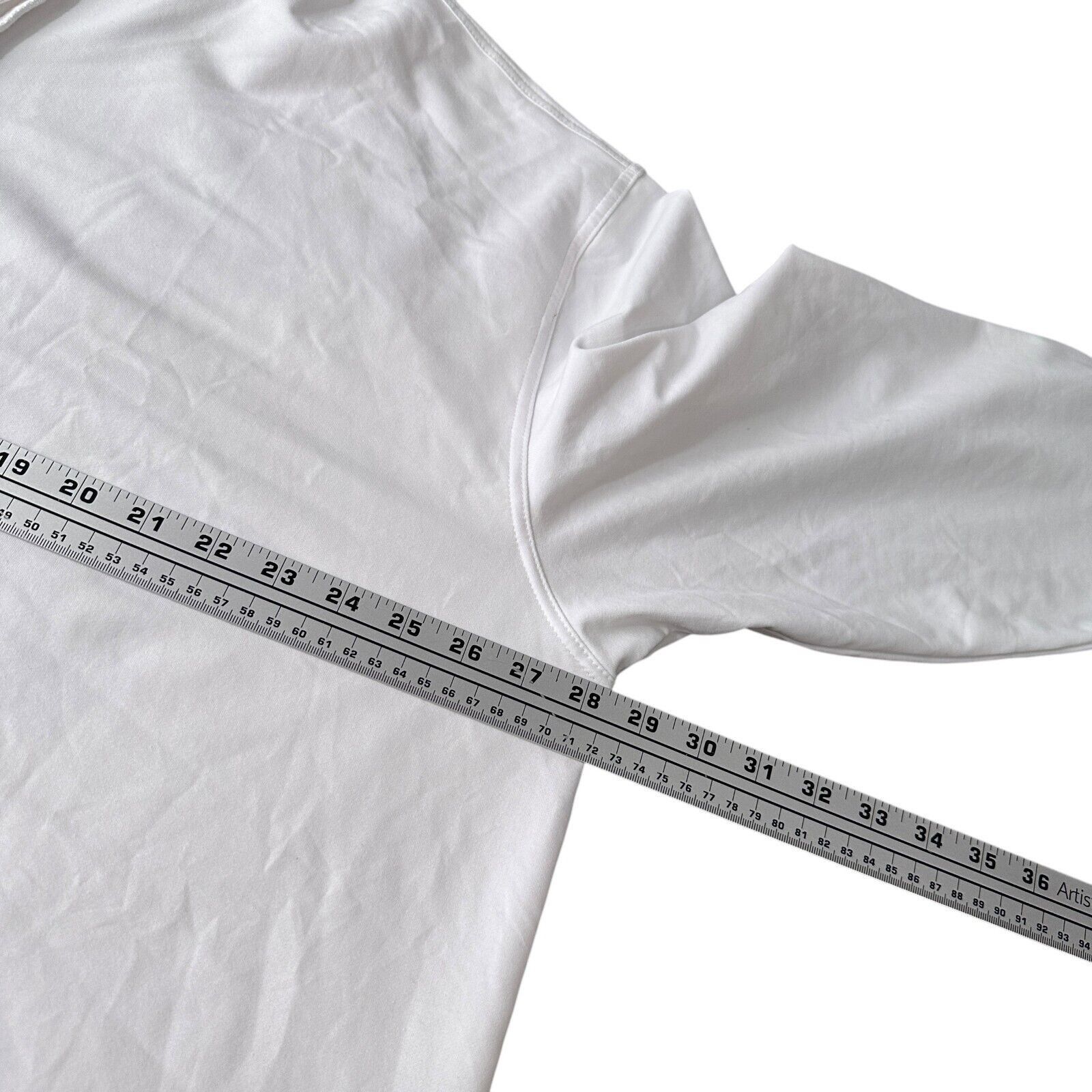 Other Bylt Drop-Cut LUX Henley Hooded Men’s 3XL White Long Sleeves Size US XXL / EU 58 / 5 - 7 Thumbnail