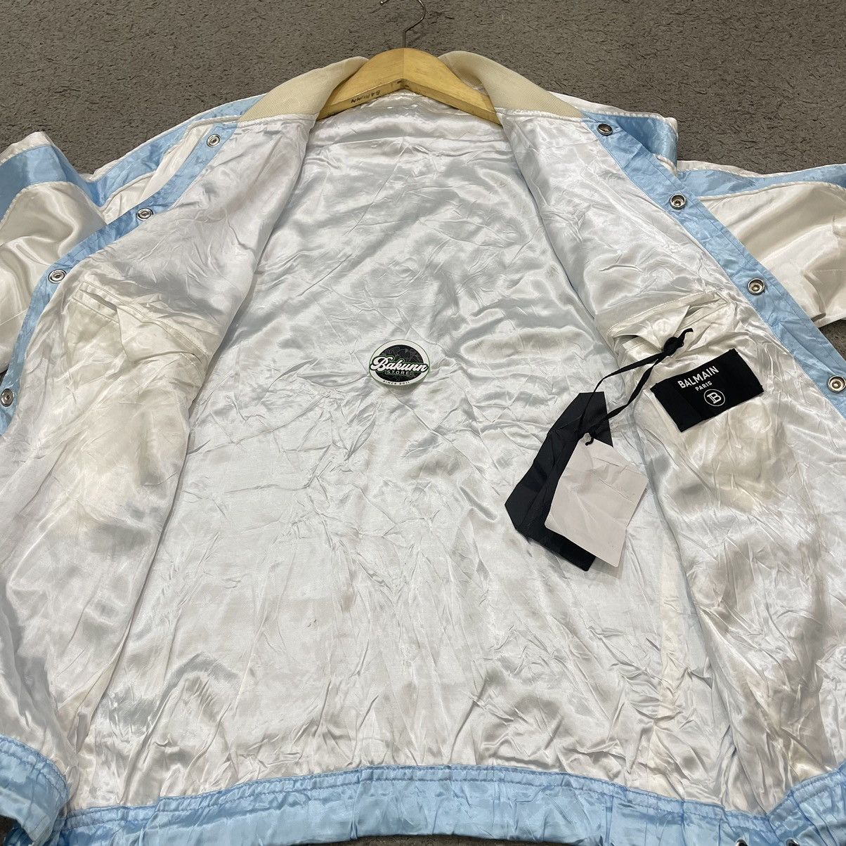 Balmain Jacket Sukajan Varsity Balmain Paris Size US M / EU 48-50 / 2 - 10 Thumbnail
