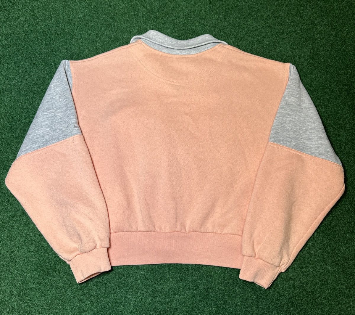 Nike × Vintage Vintage 80s 90s Nike Full Zip Cute Petite Large Sweatshirt Size L / US 10 / IT 46 - 2 Thumbnail