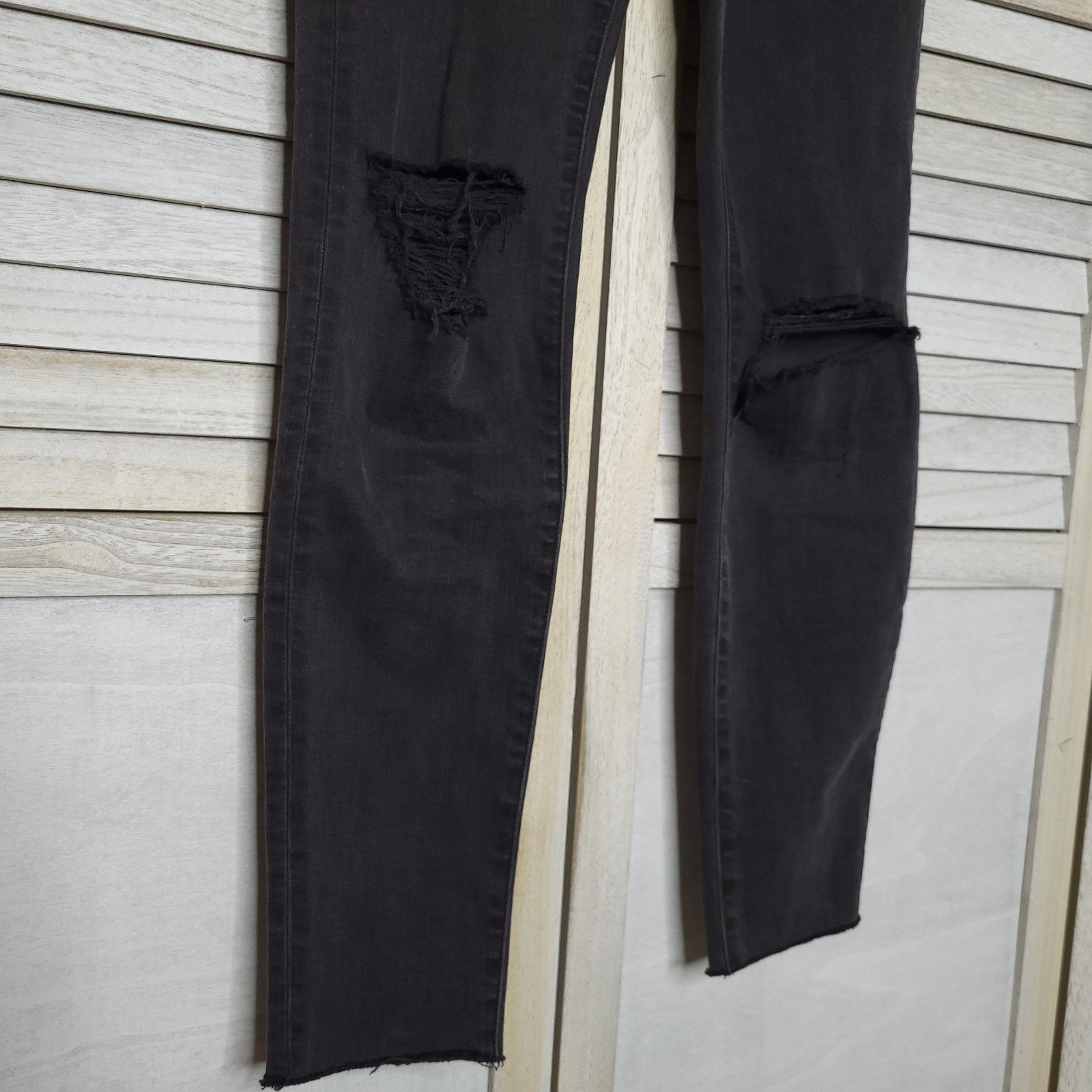 Madewell Madewell 9" High Rise Skinny Size 27 Womens Jeans Distressed Size 27" / US 4 / IT 40 - 5 Thumbnail