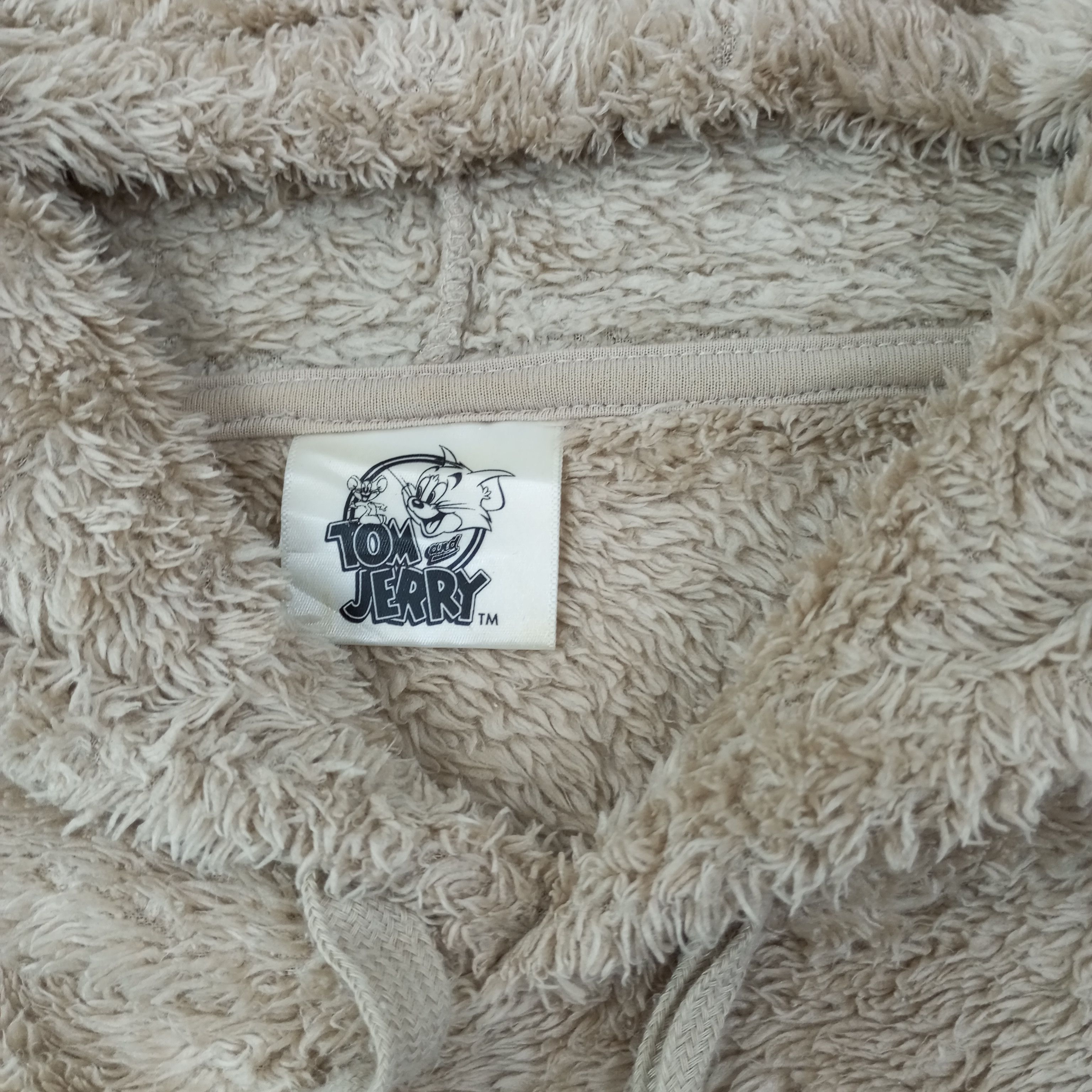 Vintage Tom & Jerry Cartoon Character Hoodies c245n23 Size US L / EU 52-54 / 3 - 3 Thumbnail