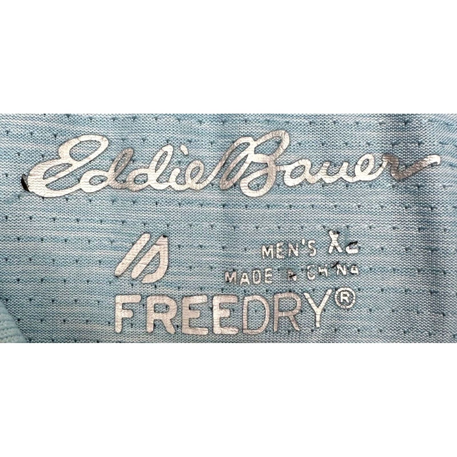 Eddie Bauer Eddie Bauer Golf Polo Shirt Mens XL Blue Stretch Short Sleeve Sports Polo Shirt Golfing Rugby Free Dry Size US XL / EU 56 / 4 - 4 Thumbnail