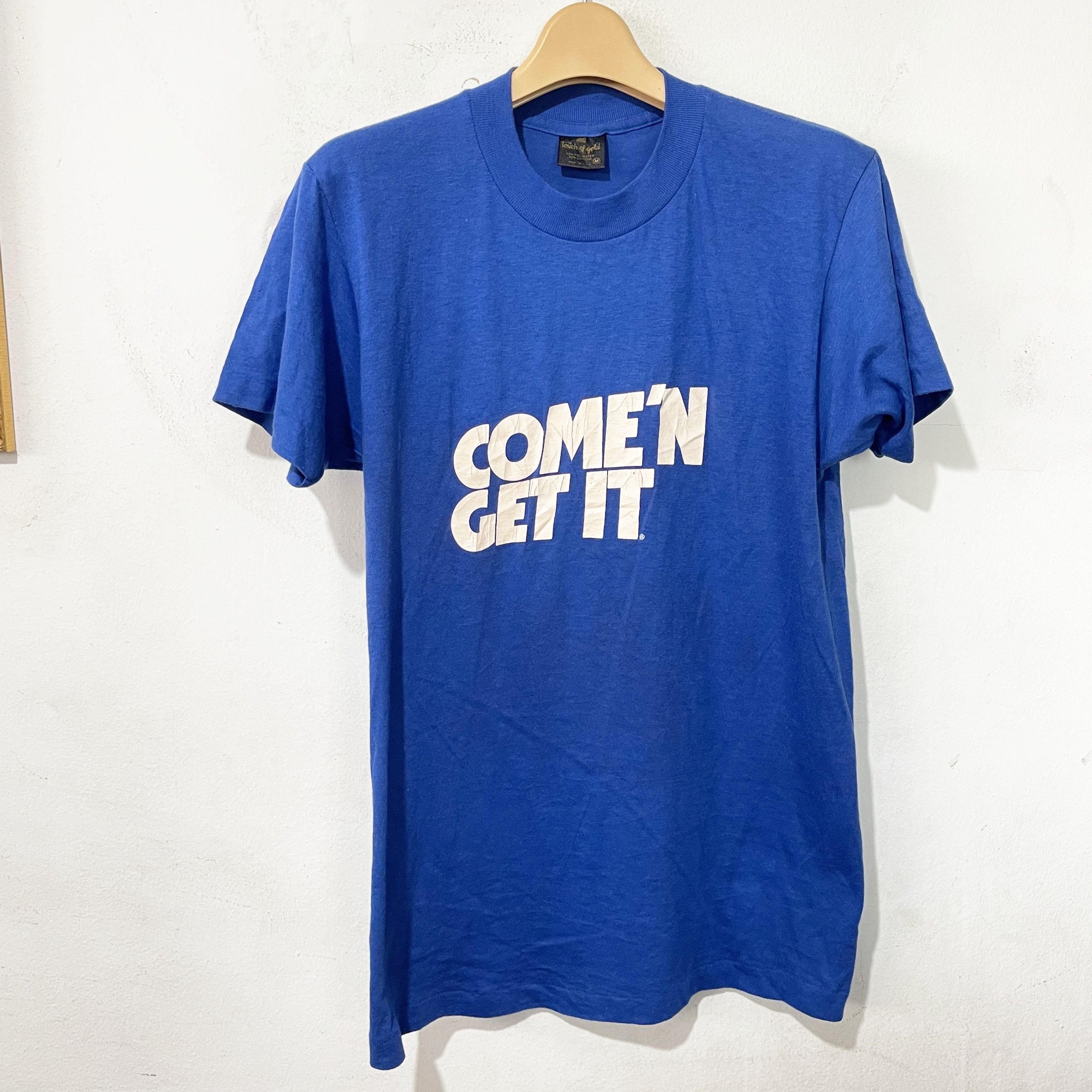 Vintage Vintage 80s Come N Get It T-Shirt Size US S / EU 44-46 / 1 - 1 Thumbnail