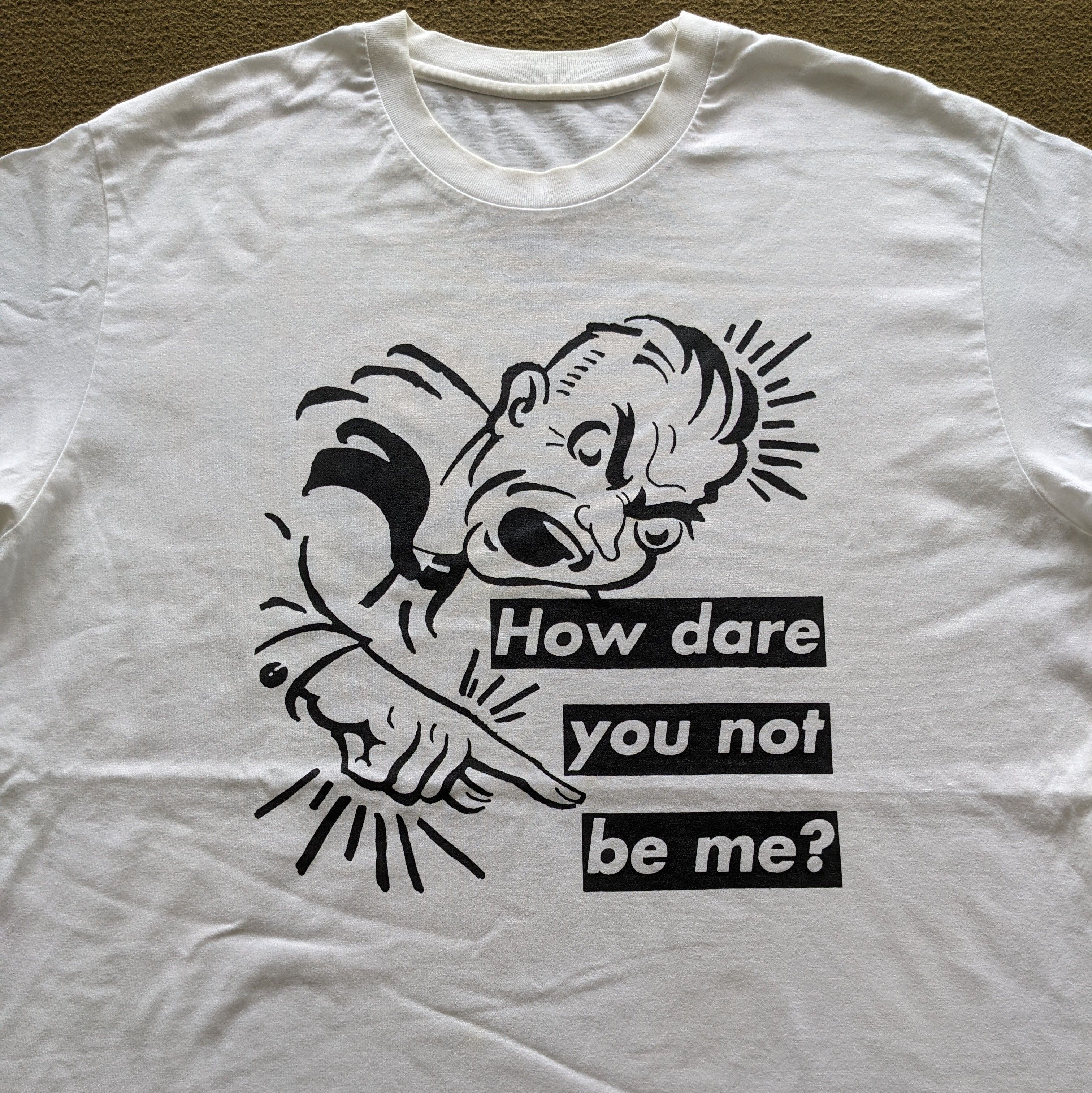Vintage Vintage Barbara Kruger x Uniqlo Japanese Brand T-shirt Size US L / EU 52-54 / 3 - 2 Thumbnail