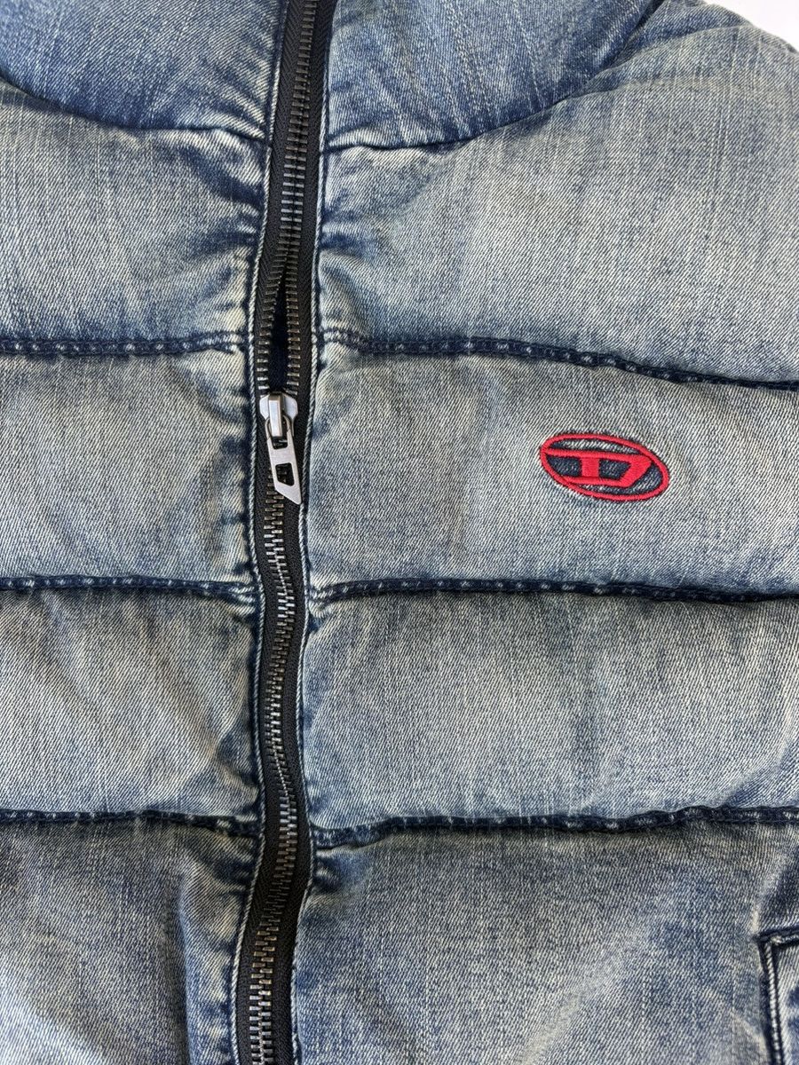Diesel Diesel Blue Jean Vest Size US XXS / EU 40 - 3 Thumbnail
