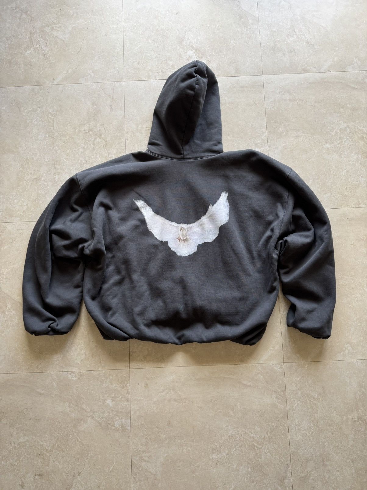 Balenciaga × Gap 2022 Yeezy Gap Engineered by Balenciaga Dove Hoodie Size US L / EU 52-54 / 3 - 8 Thumbnail