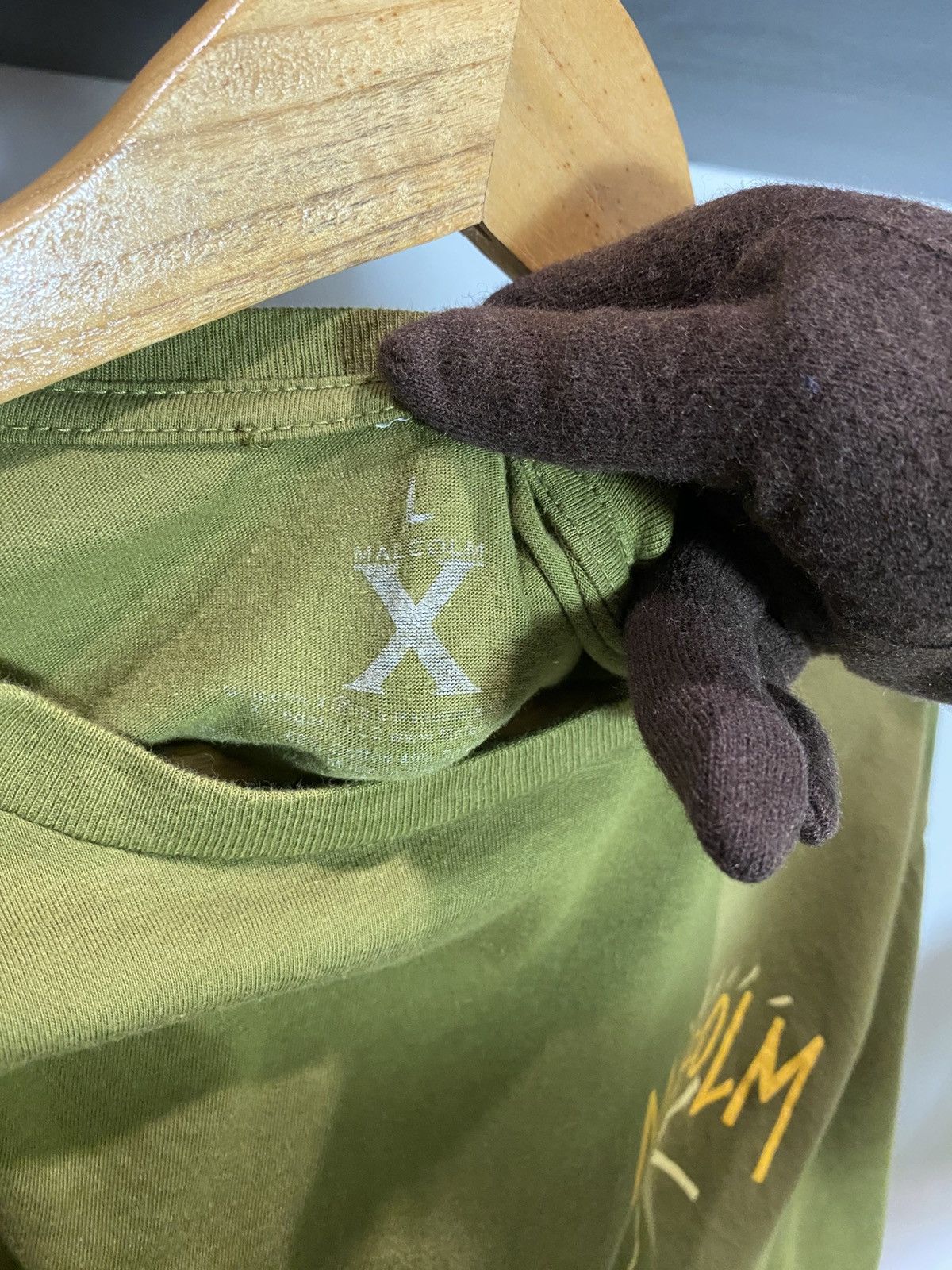 Vintage Malcolm X Tee Size US L / EU 52-54 / 3 - 3 Thumbnail