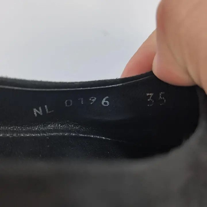 Louis Vuitton Louis Vuitton Classic Black Pointed Flat Shoes -2508 Size US 5 / IT 35 - 6 Thumbnail
