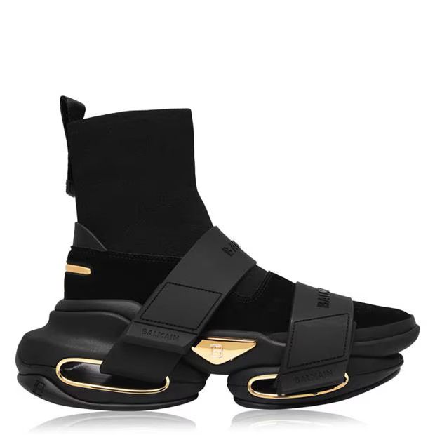 Balmain o1g2r1mq0924 Bold Sock Sneakers in Black Size US 10 / IT 40 - 1 Thumbnail