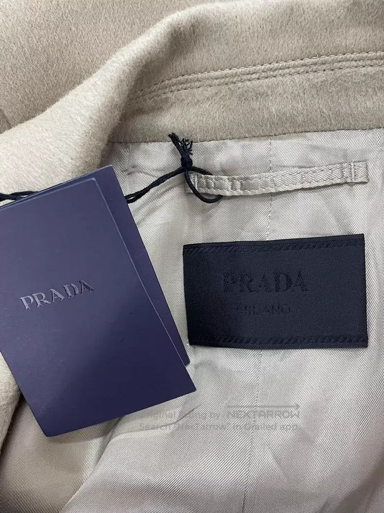Prada Prada Khaki long wool coat Size US L / EU 52-54 / 3 - 4 Thumbnail