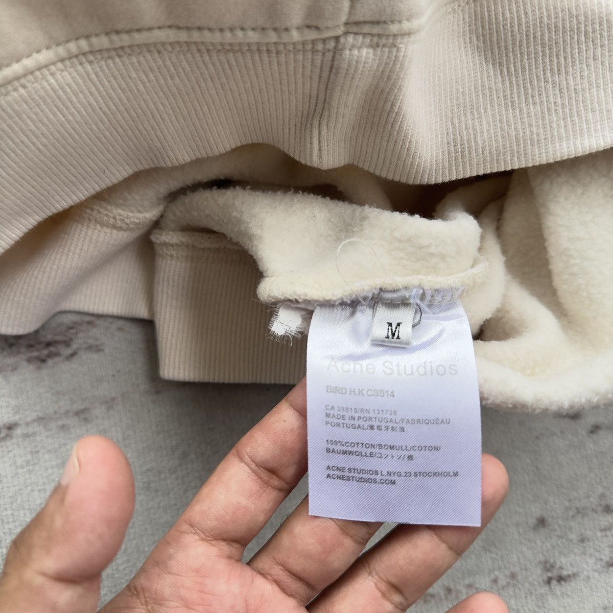 Acne Studios ACNE STUDIOS ANTI DRUGS GRAPHIC EMBROIDERY BIG LOGO Size US M / EU 48-50 / 2 - 7 Thumbnail