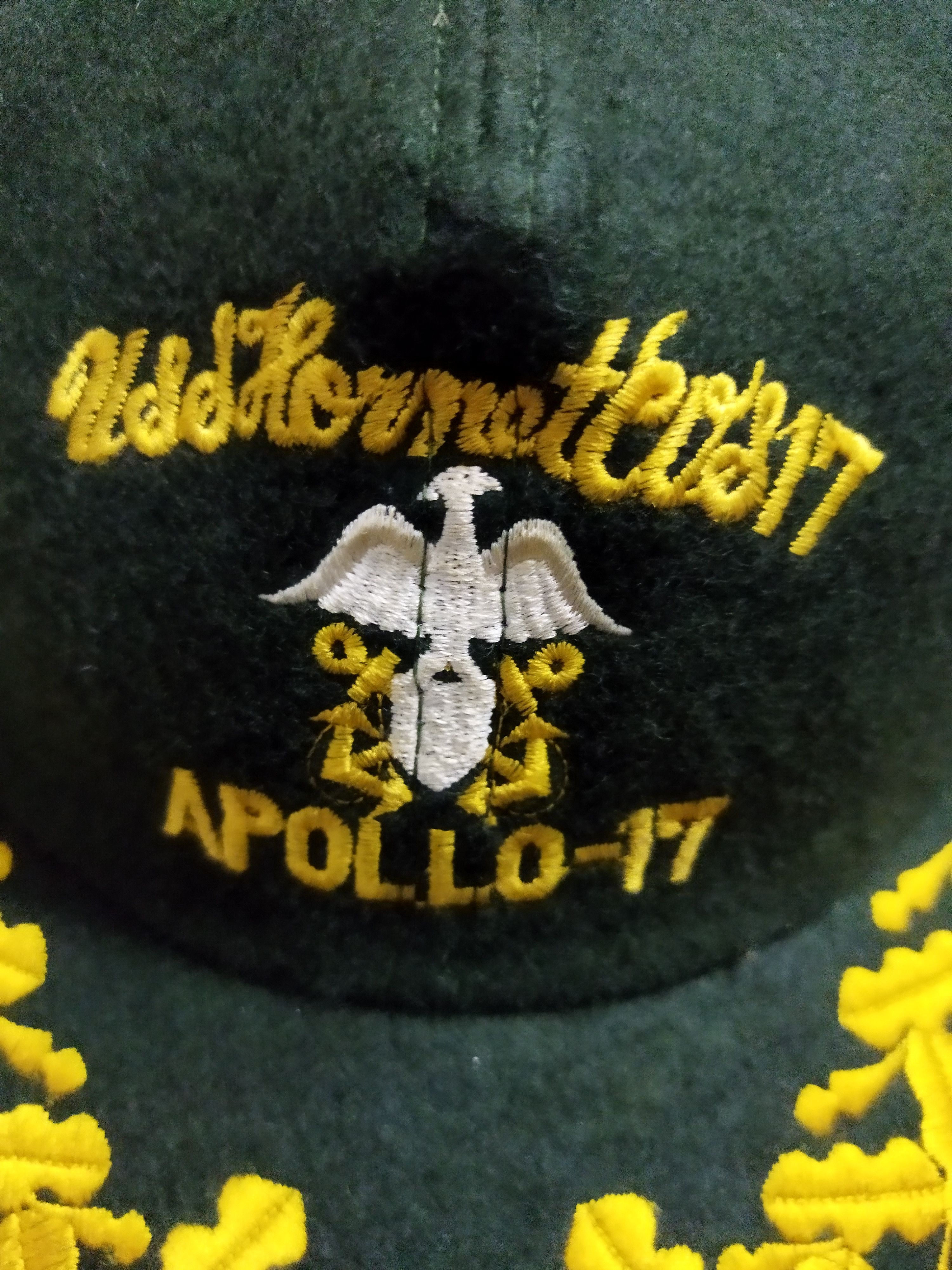 Vintage Vintage Uss Hornet CVS 17 Apollo 17 Hat Size ONE SIZE - 4 Thumbnail