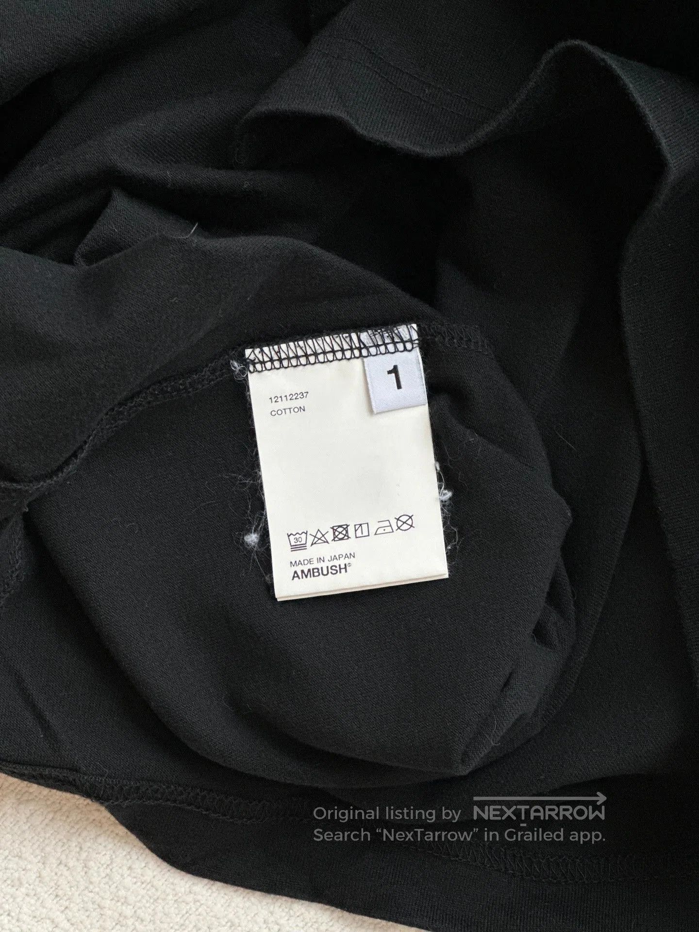 Ambush Design Ambush Fire Logo Crewneck Short Sleeve T. Size US S / EU 44-46 / 1 - 6 Thumbnail