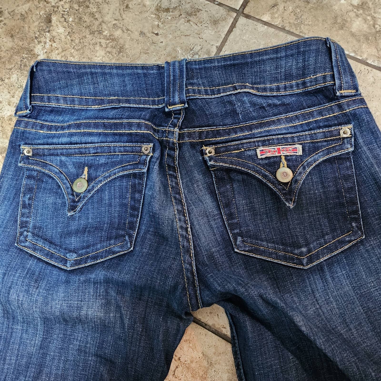 Hudson HUDSON Women Jeans STYLE # W170DHA Boot Cut size 26 Size 26" / US 2 / IT 38 - 6 Thumbnail