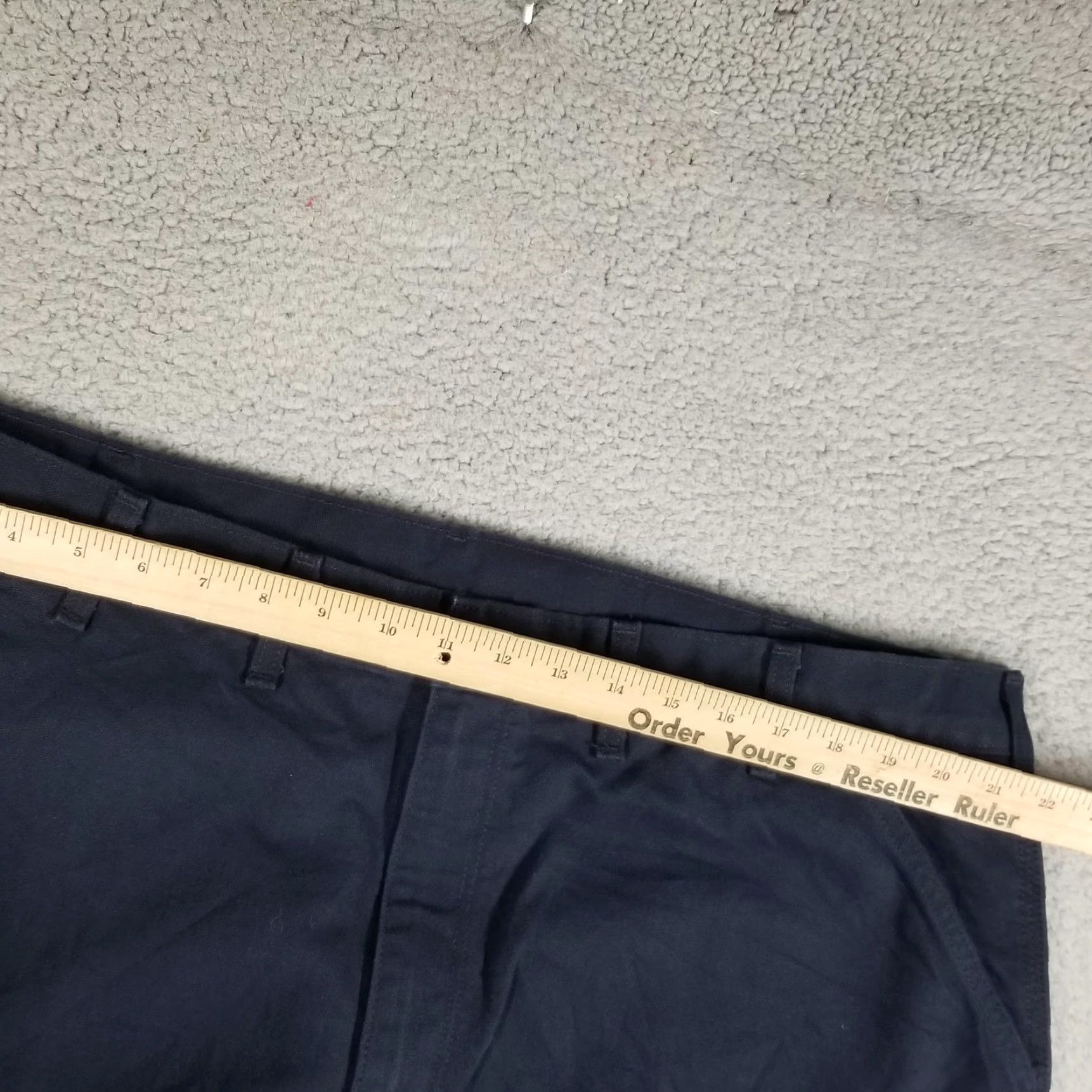 Carhartt Carhartt B11 MDT Cargo Work Pants Men 44x34 Navy Blue Canvas Workwear Casual Size US 44 / EU 60 - 3 Thumbnail