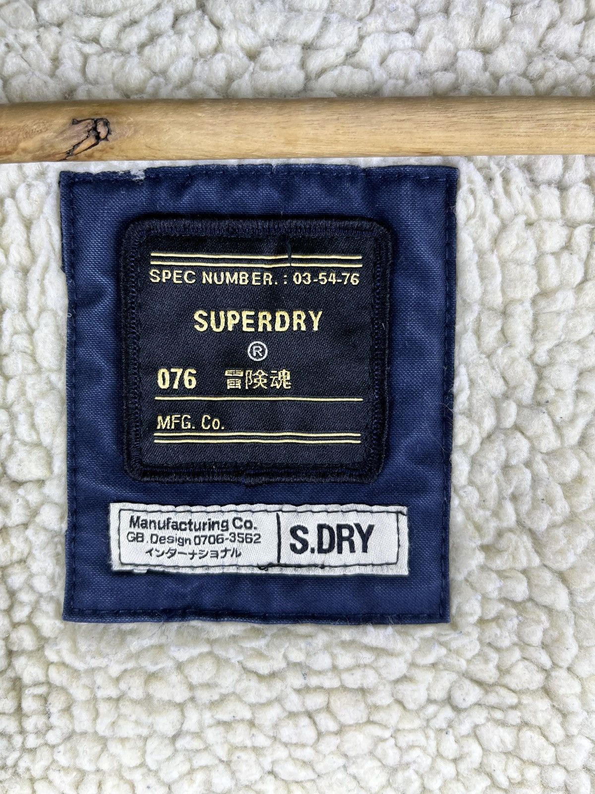 Superdry Vintage Superdry Fur Hoodie Trashed Punk Jacket Size S / US 4 / IT 40 - 6 Thumbnail