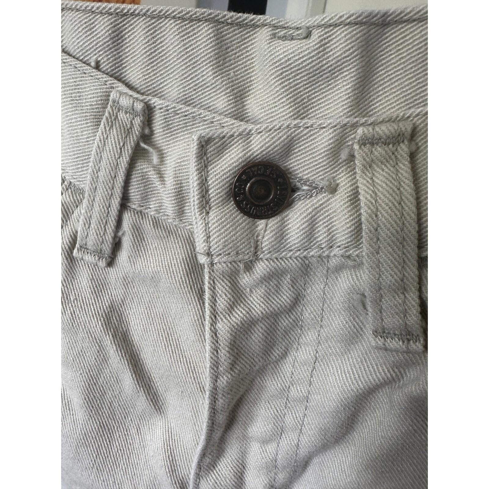 Levi's Levi's Big E White Tab Cut-Off Short 27 Talon 42, 1960s Size US 27 - 5 Thumbnail
