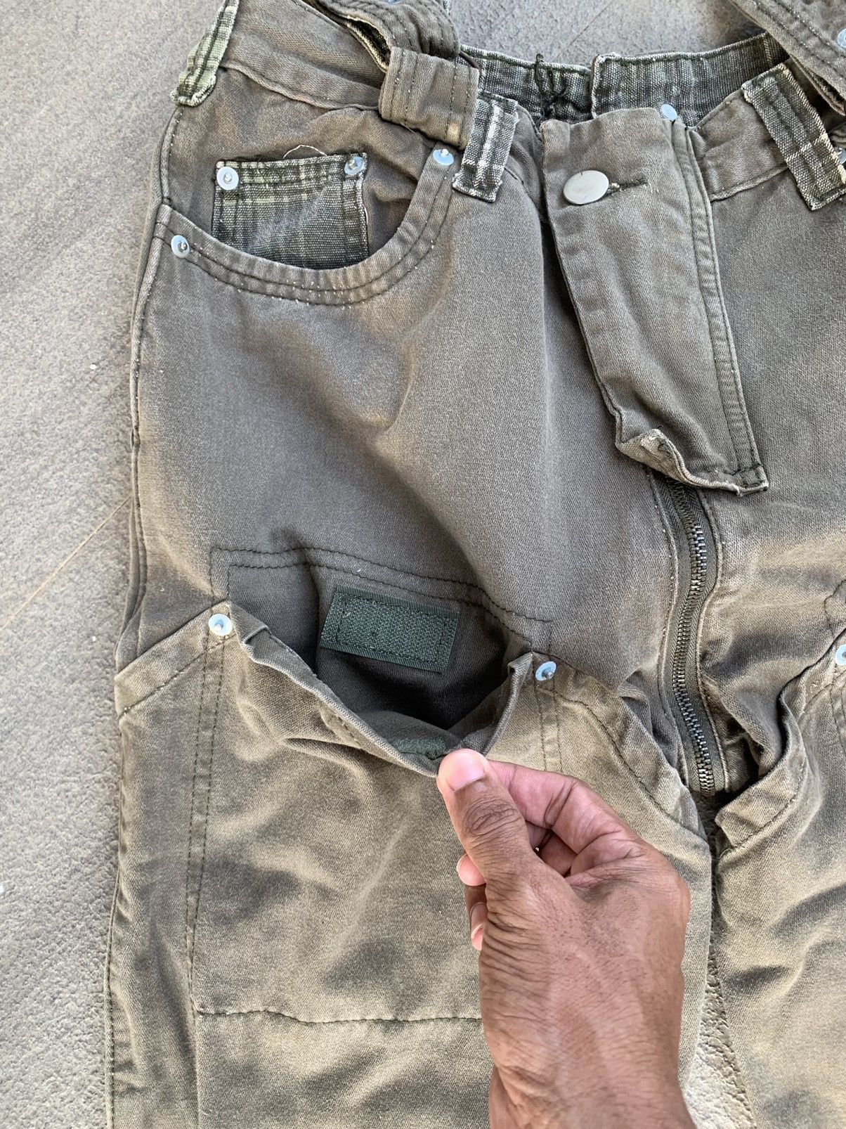 Rare Suspender Pants (Flexible Front and Back )