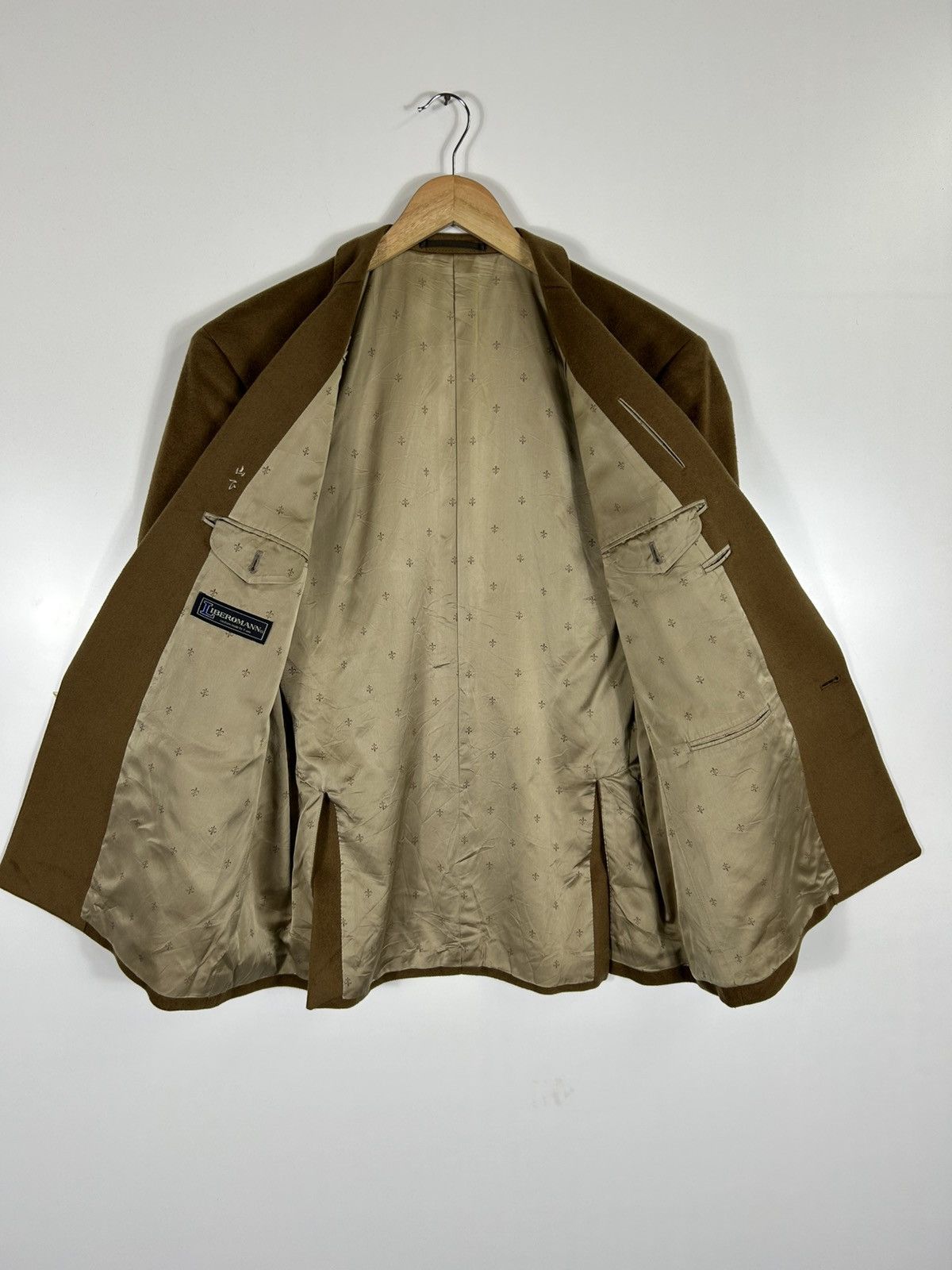 Autumn Cashmere × Vintage 🔥Liberomann Cashmere Taylor Made Button LV Double Breast Size US L / EU 52-54 / 3 - 10 Thumbnail