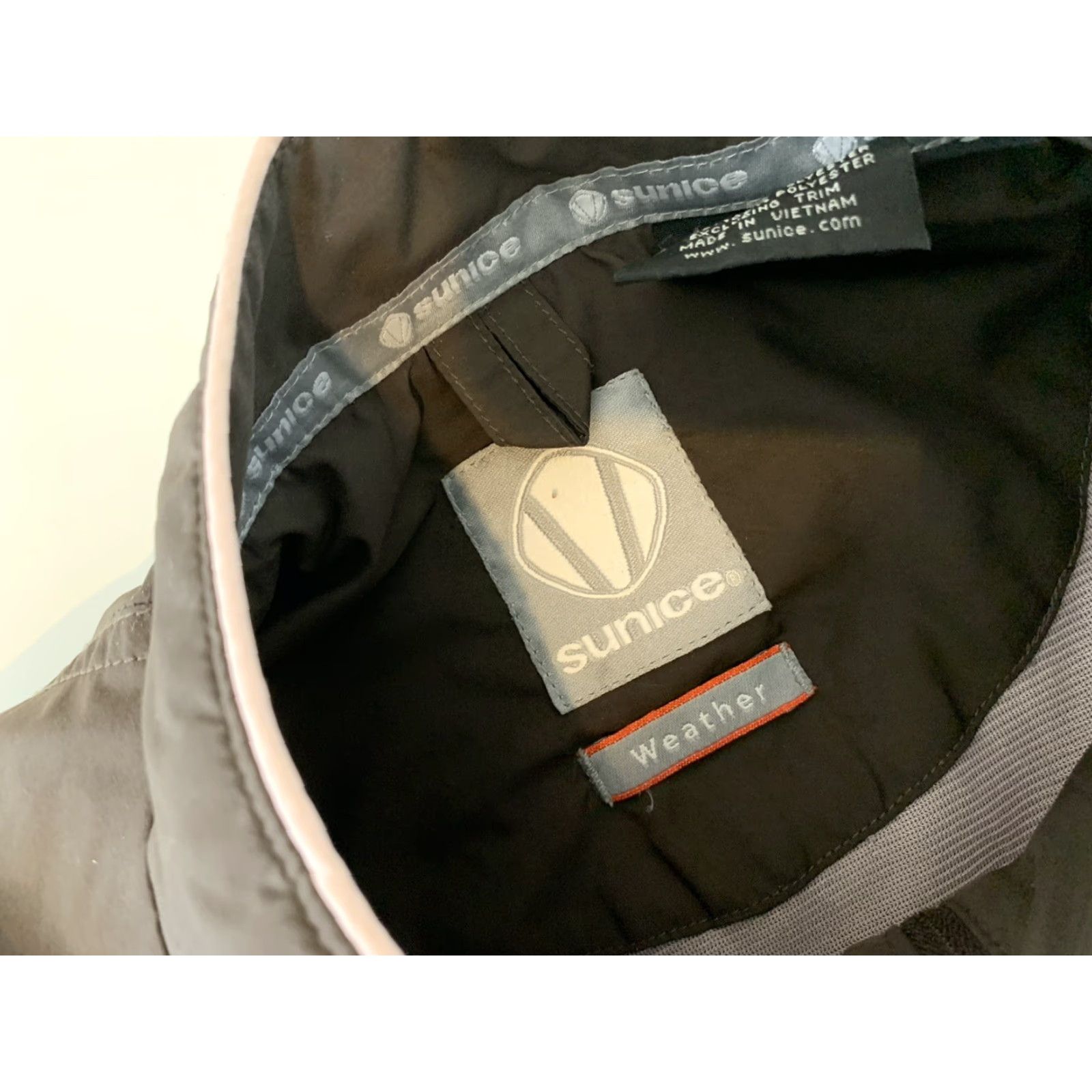 Vintage SUNICE WEATHER 1/2 Zip Pullover Windbreaker Jacket Women's Small Brown Size S / US 4 / IT 40 - 3 Thumbnail