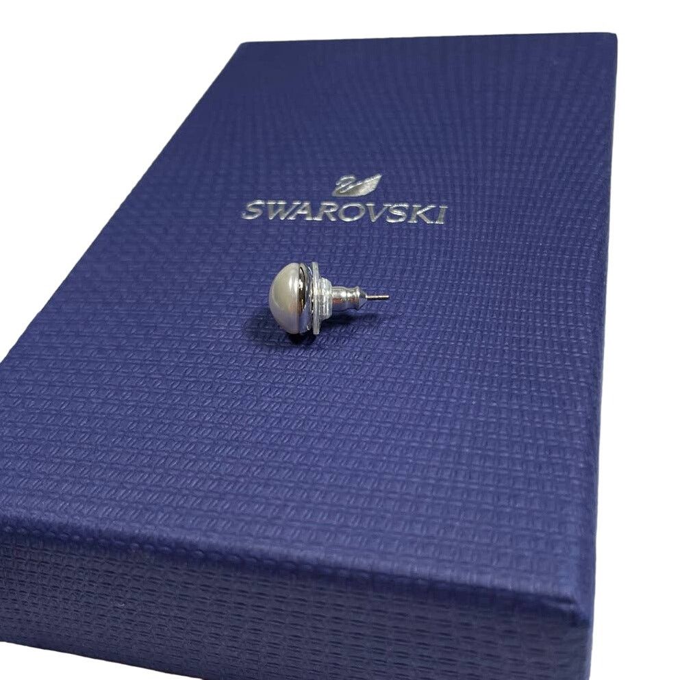Swarovski Swarovski Nice Feather Talking Piece Clip Earrings Size ONE SIZE - 6 Thumbnail