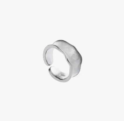 Other Vintage liquid texture ring Size ONE SIZE - 4 Thumbnail