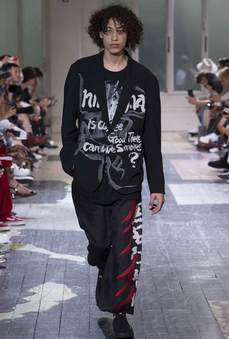 Yohji Yamamoto Yohji Yamamoto 18ss Crew Neck Long sleeves 2506-Nextarrow Size US L / EU 52-54 / 3 - 8 Thumbnail