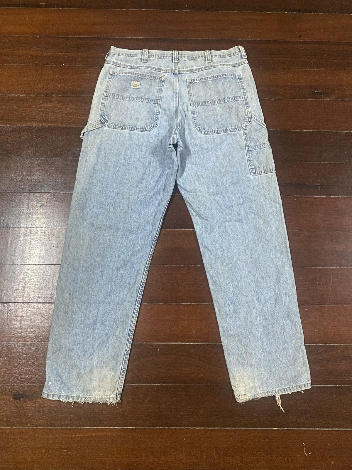 Japanese Brand VINTAGE DENIM CARPENTER DETROIT CHORE JEANS LEE DUNGAREES Size US 39 - 7 Thumbnail