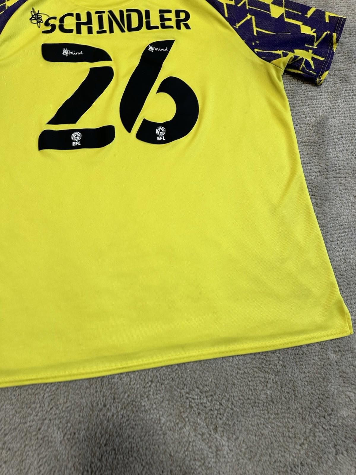 Umbro SHINDLER #26 Umbro Huddersfield 2020 Football Shirt Jersey Size US XXL / EU 58 / 5 - 7 Thumbnail
