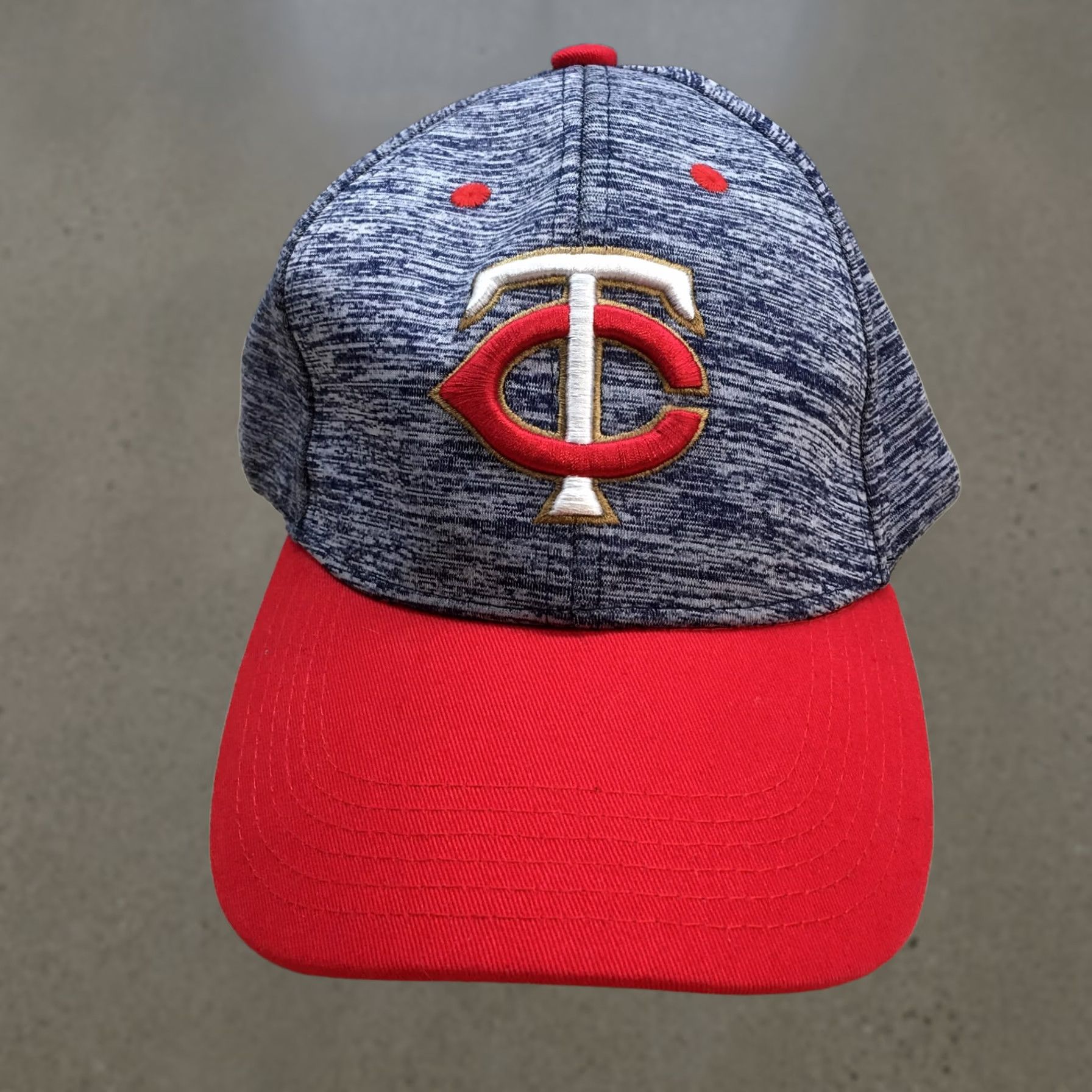 Twins MN 1 Size Blue Cotton Baseball Cap - Melonwear Mens Size ONE SIZE - 1 Thumbnail