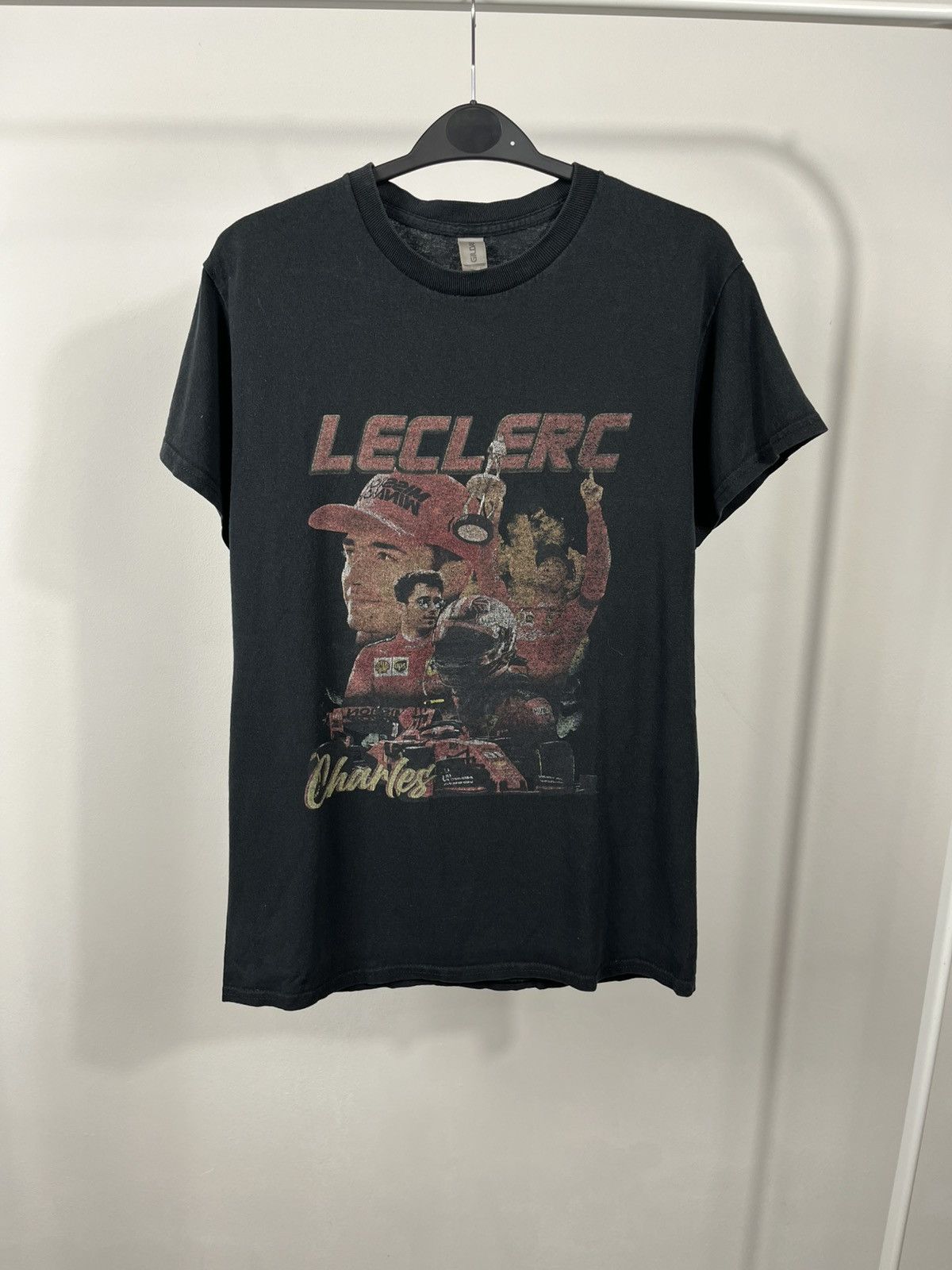 Other Charles Leclerc Formula 1 vintage style graphic tee black Size US S / EU 44-46 / 1 - 4 Thumbnail