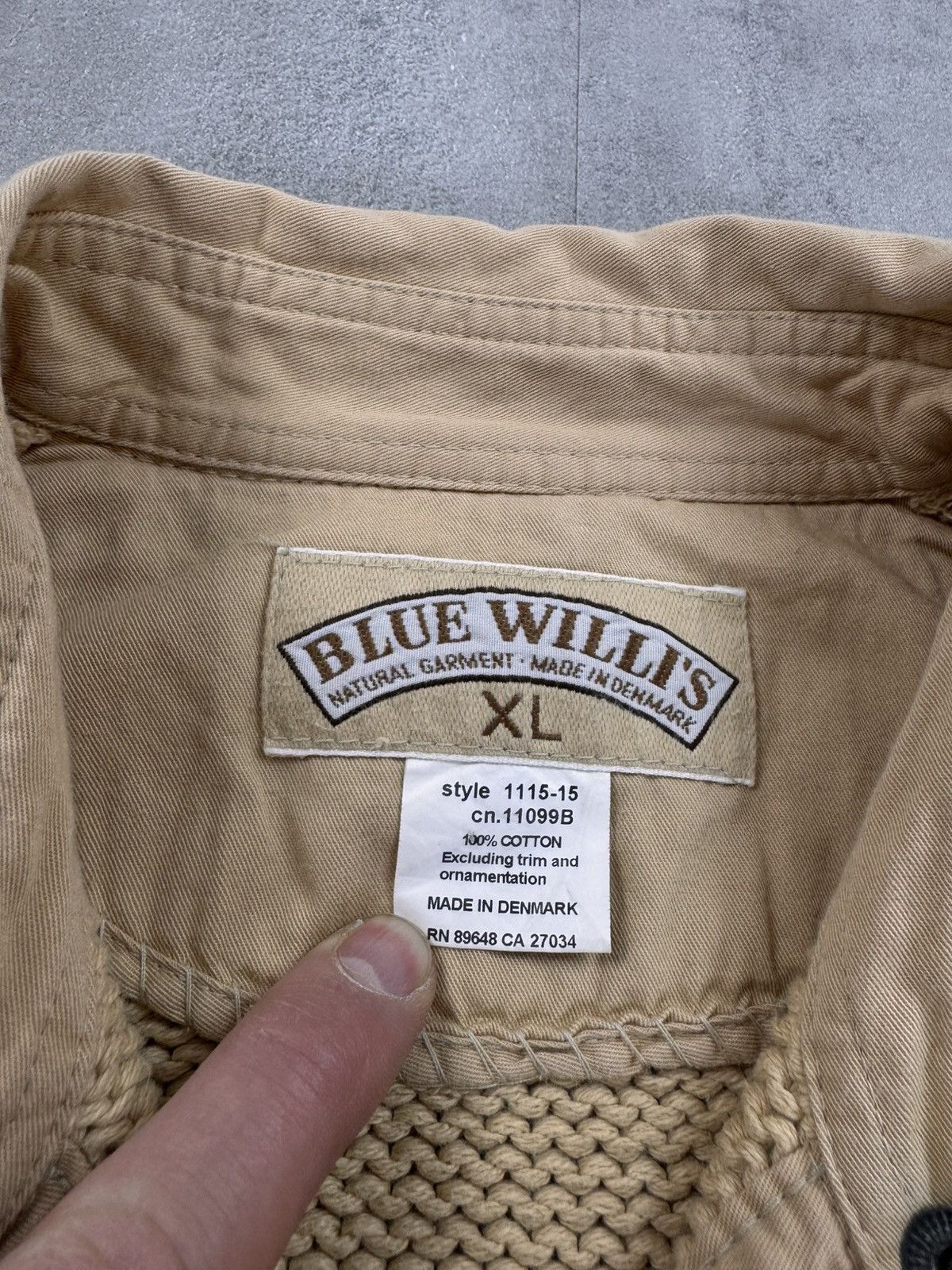 Designer BLUE WILLI’S Cardigan Blue Willis Laces size L-XL Size XL / US 12-14 / IT 48-50 - 5 Thumbnail