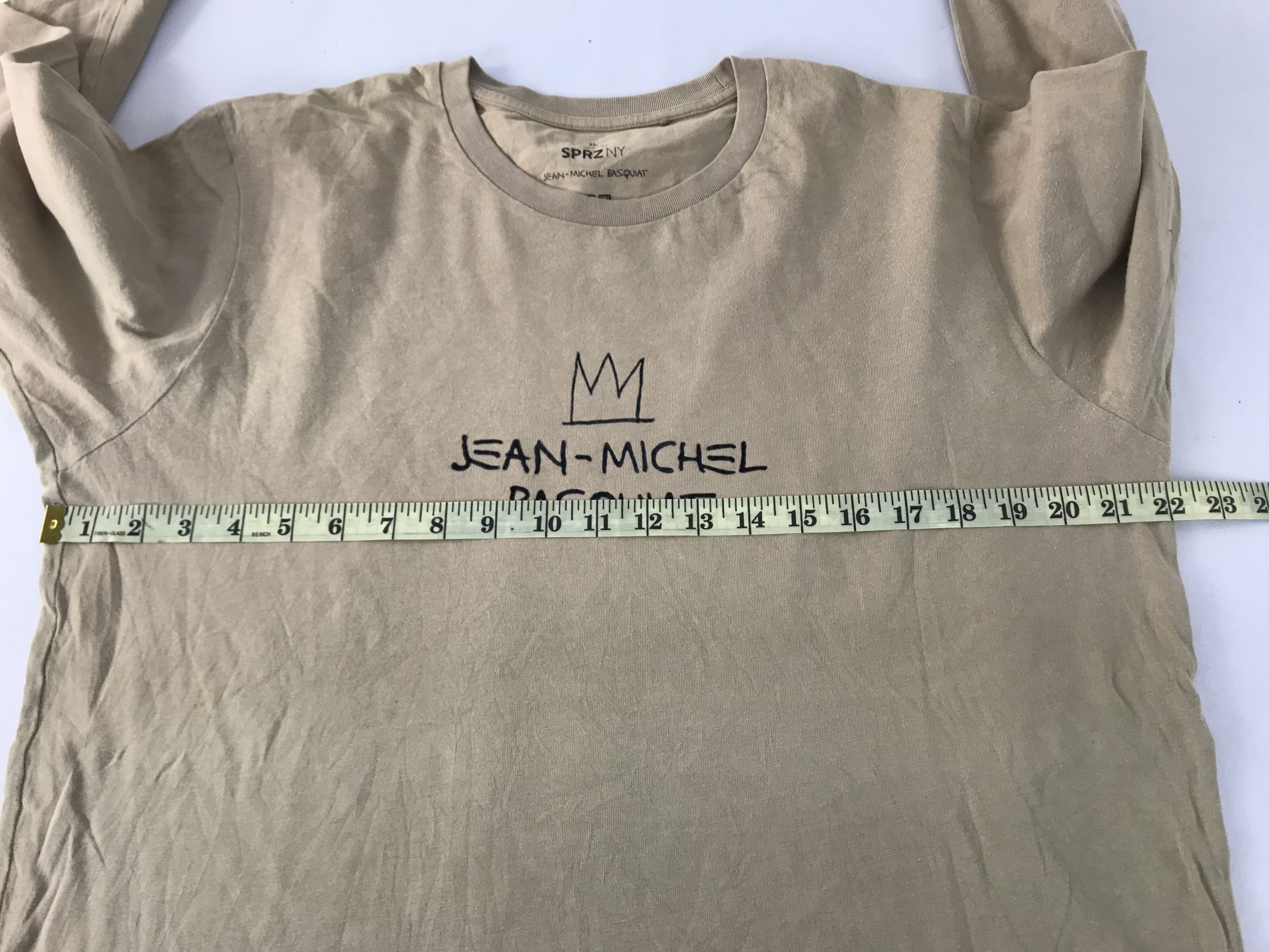 Jean-Michel Basquiat SPRZNY Jean Michel Basquiat Pop Art Longsleeve Tee Size XL / US 12-14 / IT 48-50 - 8 Thumbnail