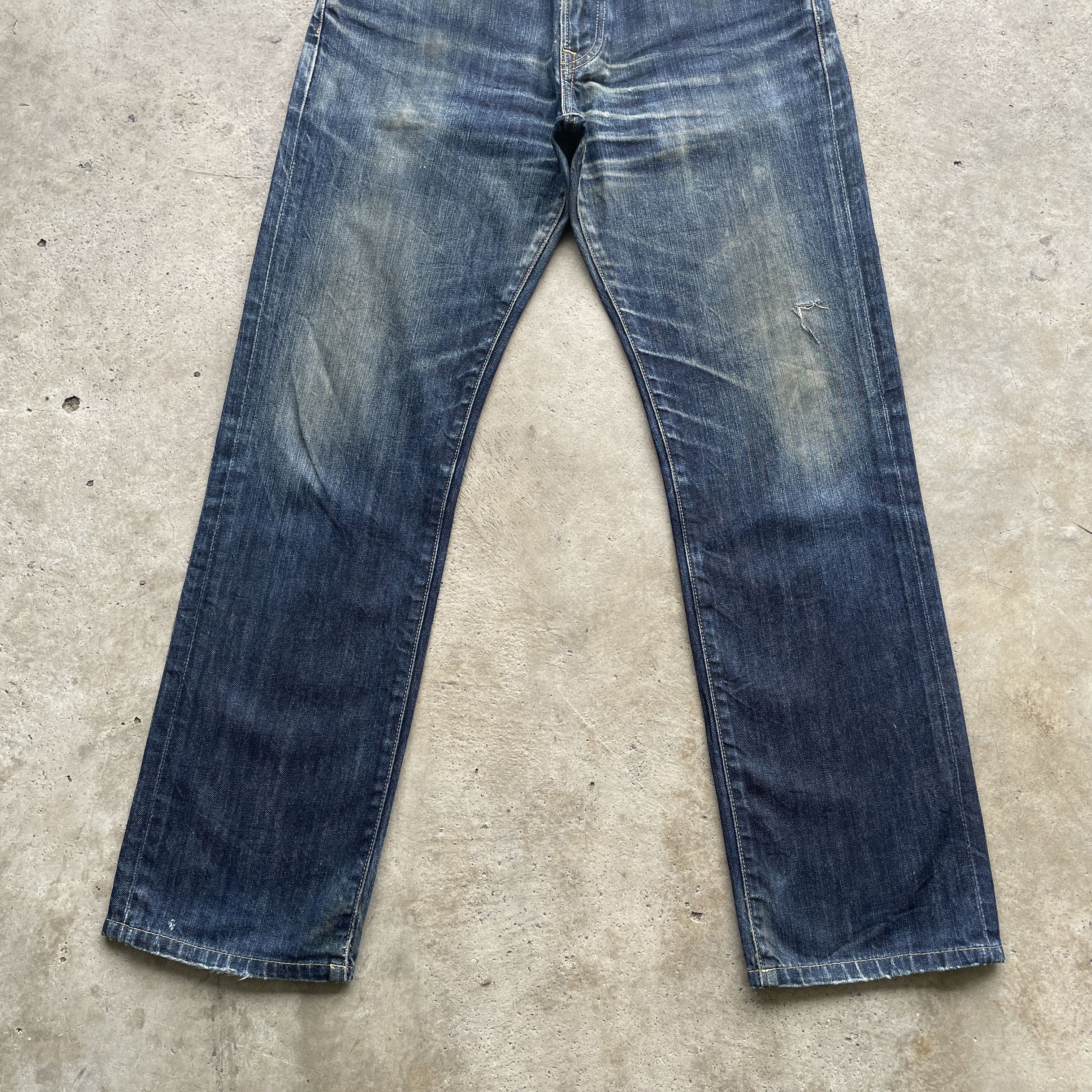 Japanese Brand × Vintage VINTAGE JAPANESE JEANS FADED PANTS DENIM W31x30 Size US 31 - 4 Thumbnail