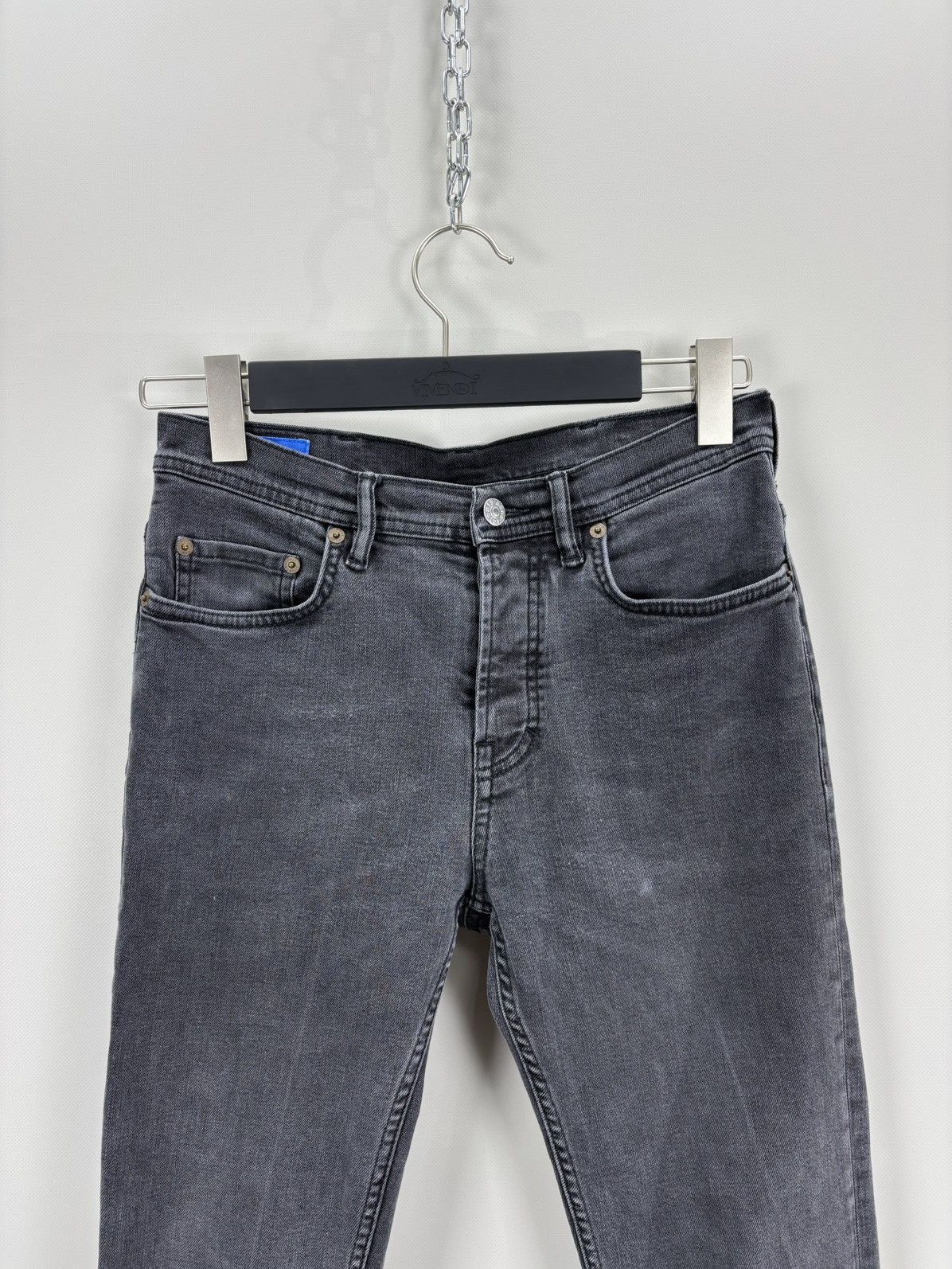 Acne Studios × Designer Womens jeans Acne Studios Size 28 Color Gray Size 24" / US 00 / IT 34 - 3 Thumbnail