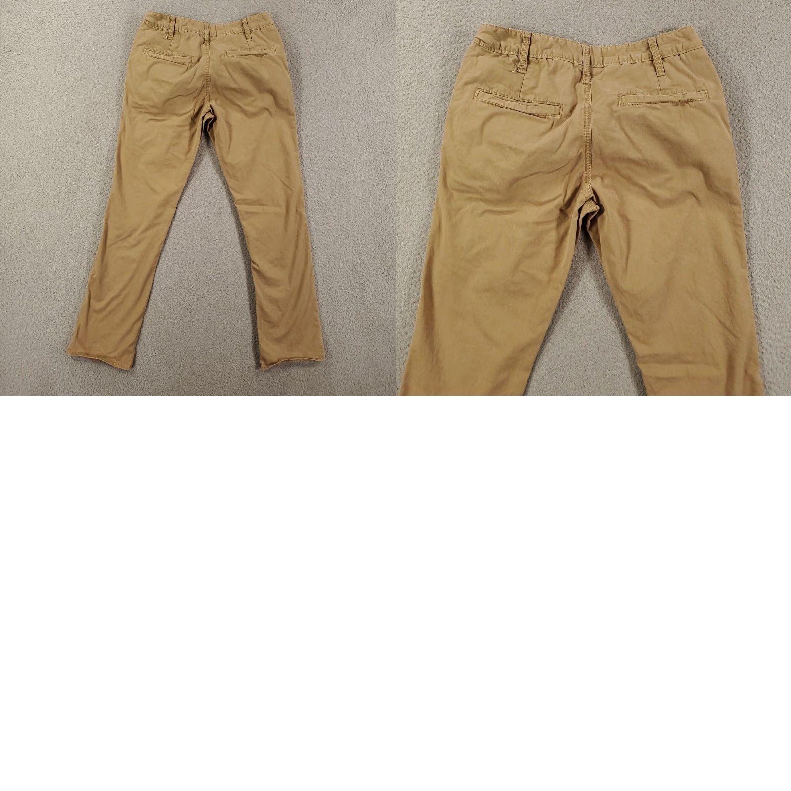 Vintage BKE Pants Mens 28S Jake Straight Tan Chino Stretch Flex 28S 28x29 Pants Casual 5-Pocket Buckle Bke Classic Size US 28 / EU 44 - 9 Thumbnail
