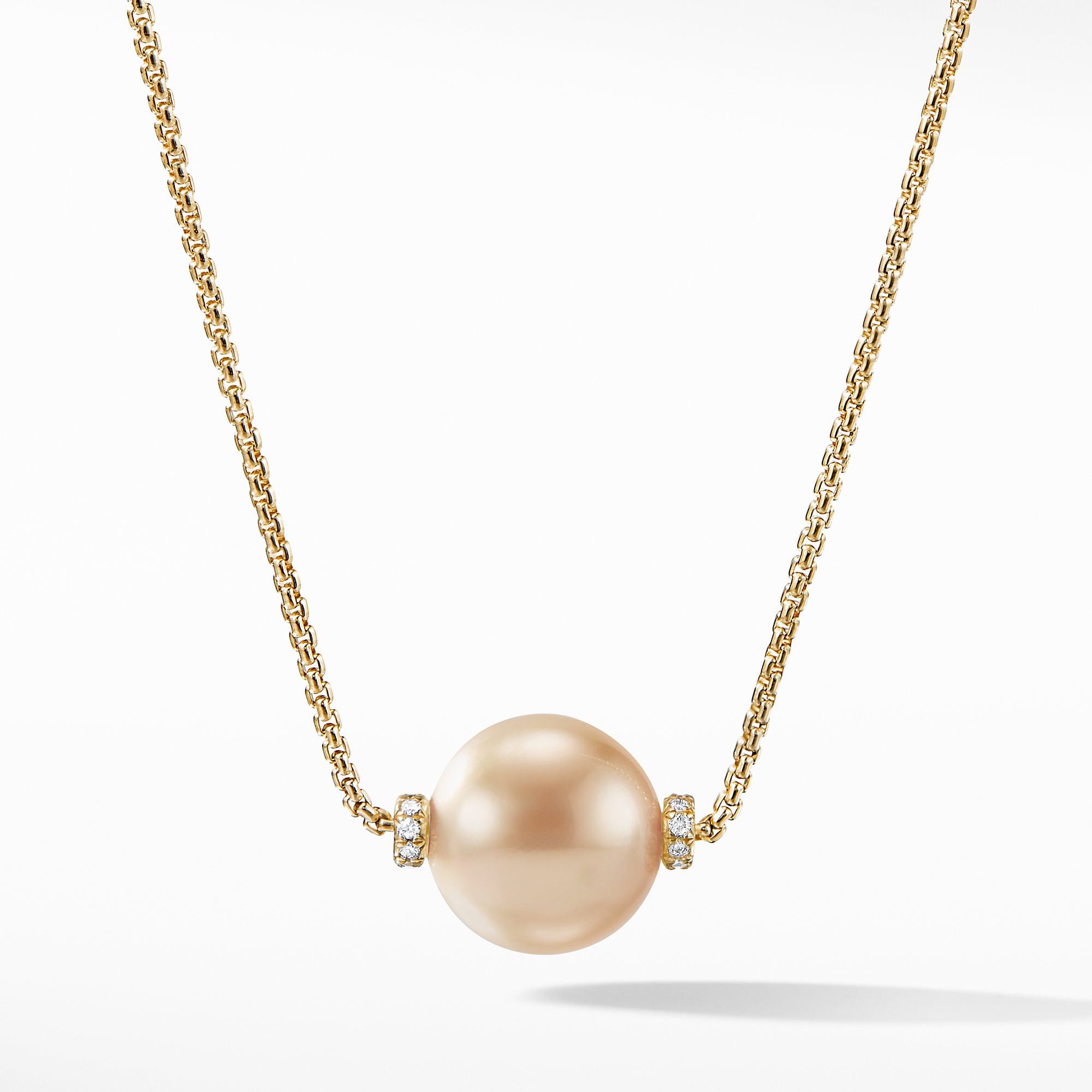 David Yurman o1w1db10426 N13364D Size:7 /Necklace in 18K in Golden Size ONE SIZE - 1 Thumbnail