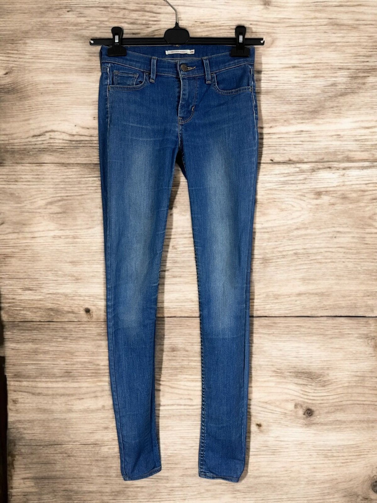 Levi's Levi’s 710 Super Skinny women’s jeans size W26 L32 Size 26" / US 2 / IT 38 - 1 Thumbnail