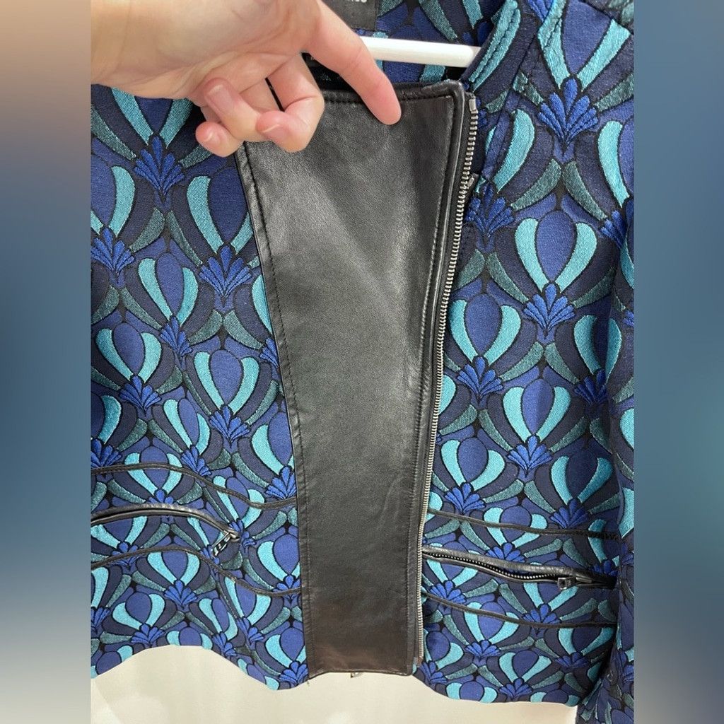 Club Monaco Club Monaco Aubrey Jacket W/ Lambskin Panel Women Size 12 Size XL / US 12-14 / IT 48-50 - 9 Thumbnail