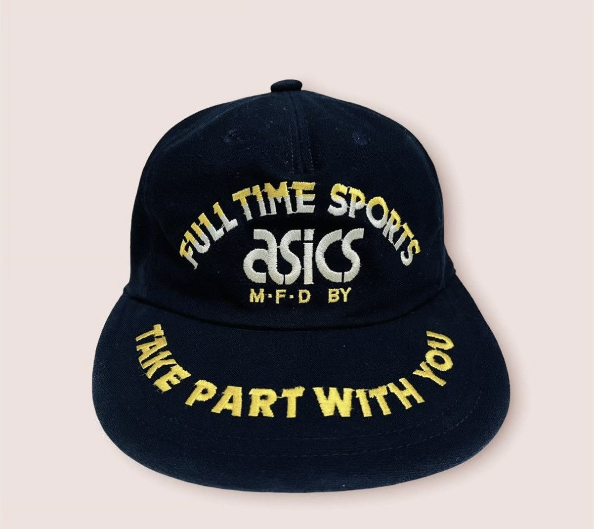 Asics RARE VINTAGE ASICS 80s/90s SPORTS CAP JAPAN Size ONE SIZE - 1 Thumbnail