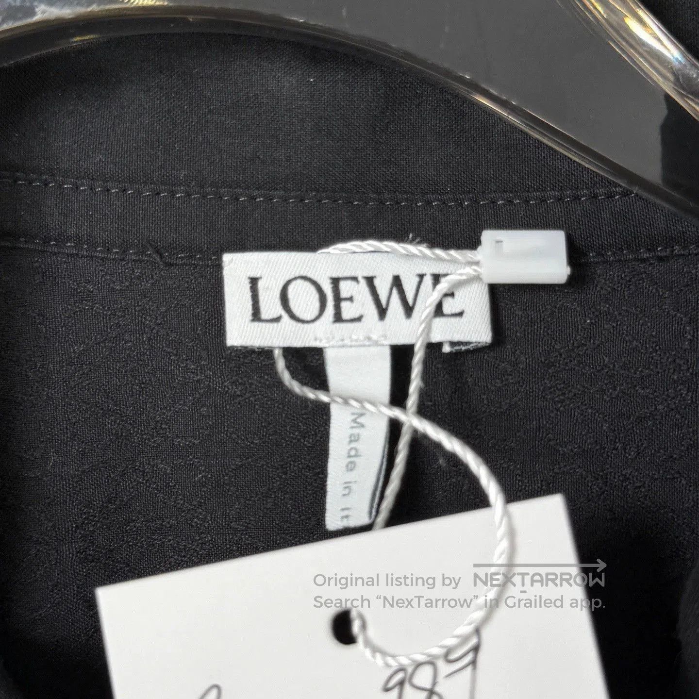 Loewe Loewe GM004989 Black Shirt L. Size US L / EU 52-54 / 3 - 4 Thumbnail